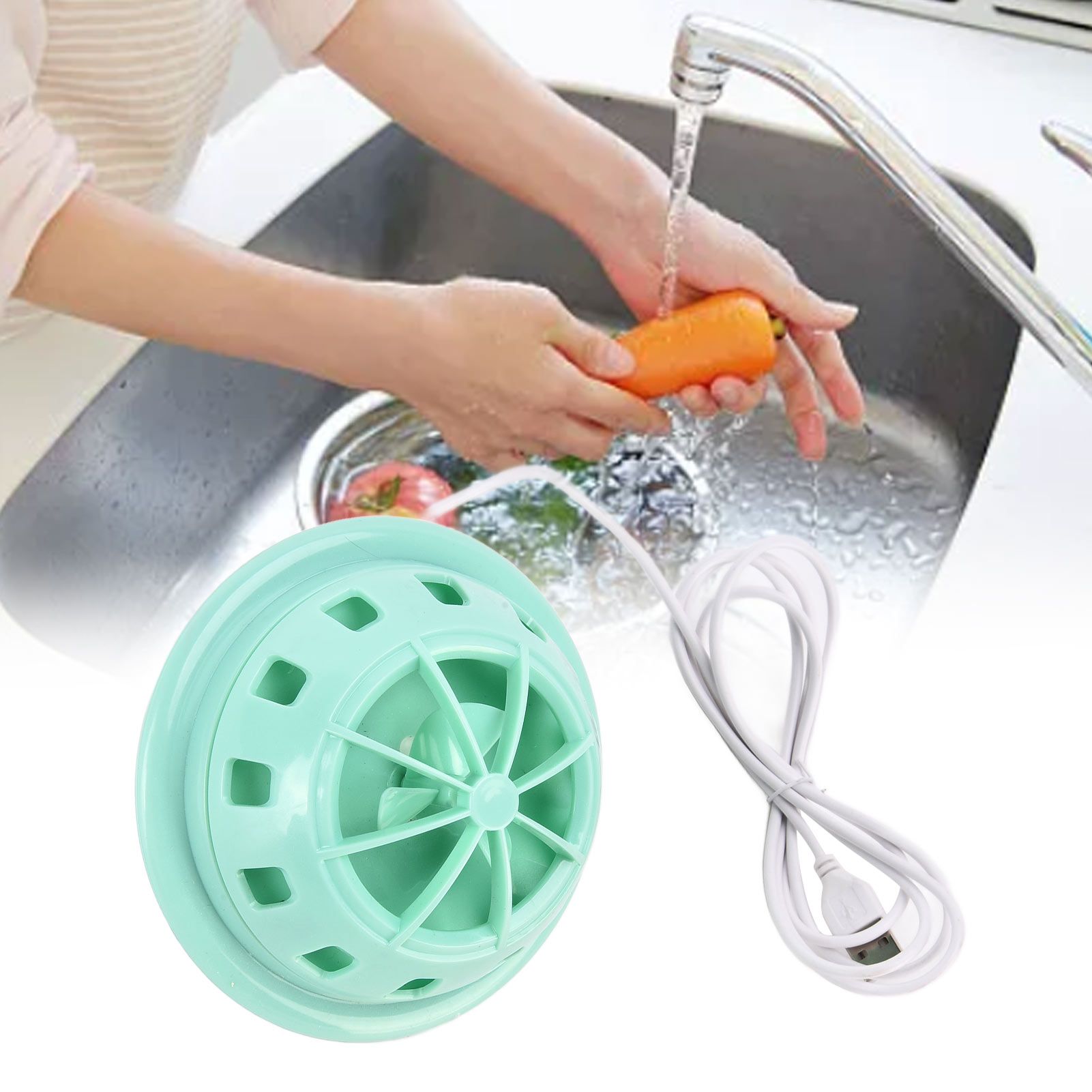 Mini Ultrasonic Dishwasher Portable USB Household Fruit Dishwasher for Home view 12
