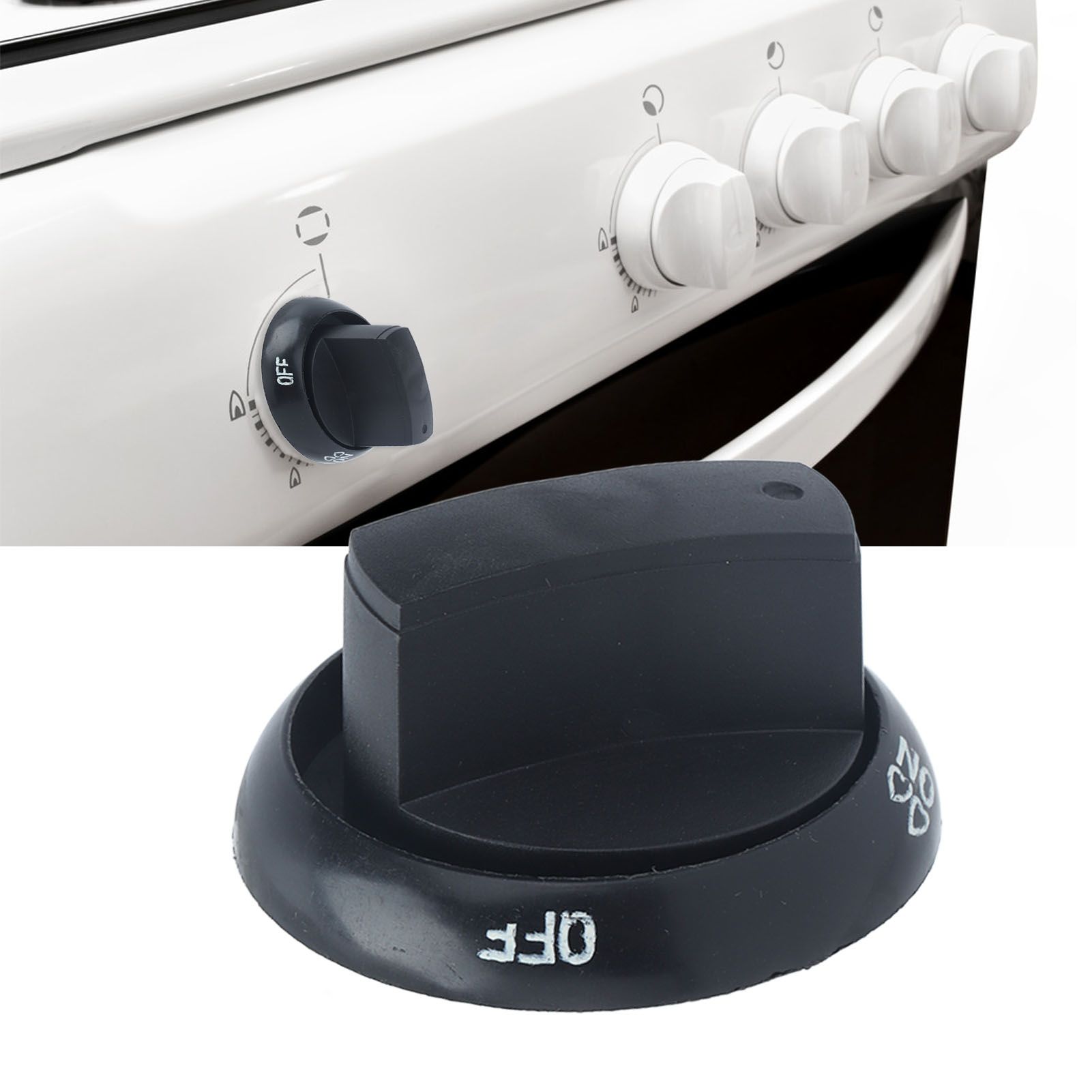 5pcs Universal Gas Stove Knob Plastic Gas Cooker Control Knob Replacement view 12
