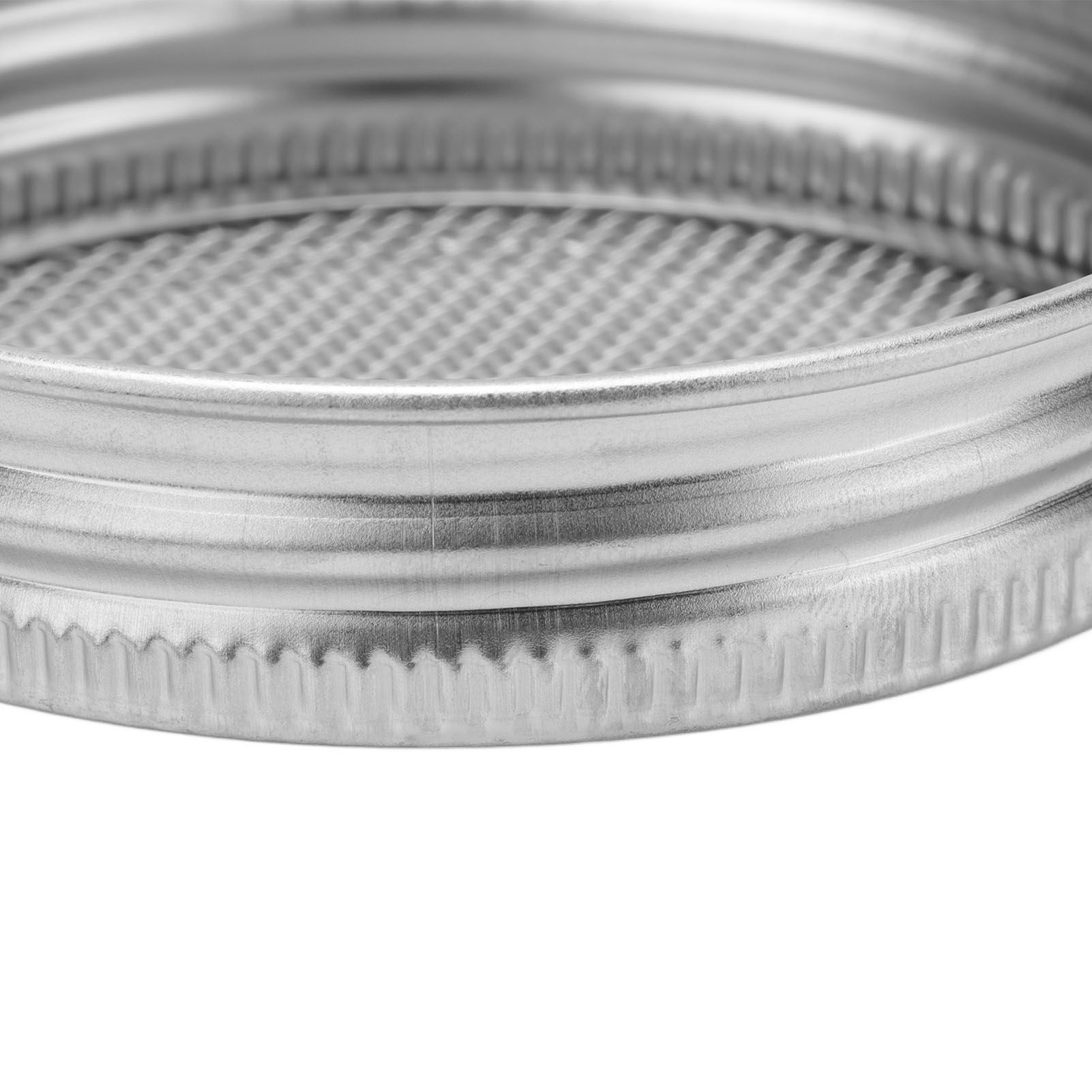 2Pcs Seed Sprouting Jar Filter Lids Stainless Steel Germination Accessory for view 14