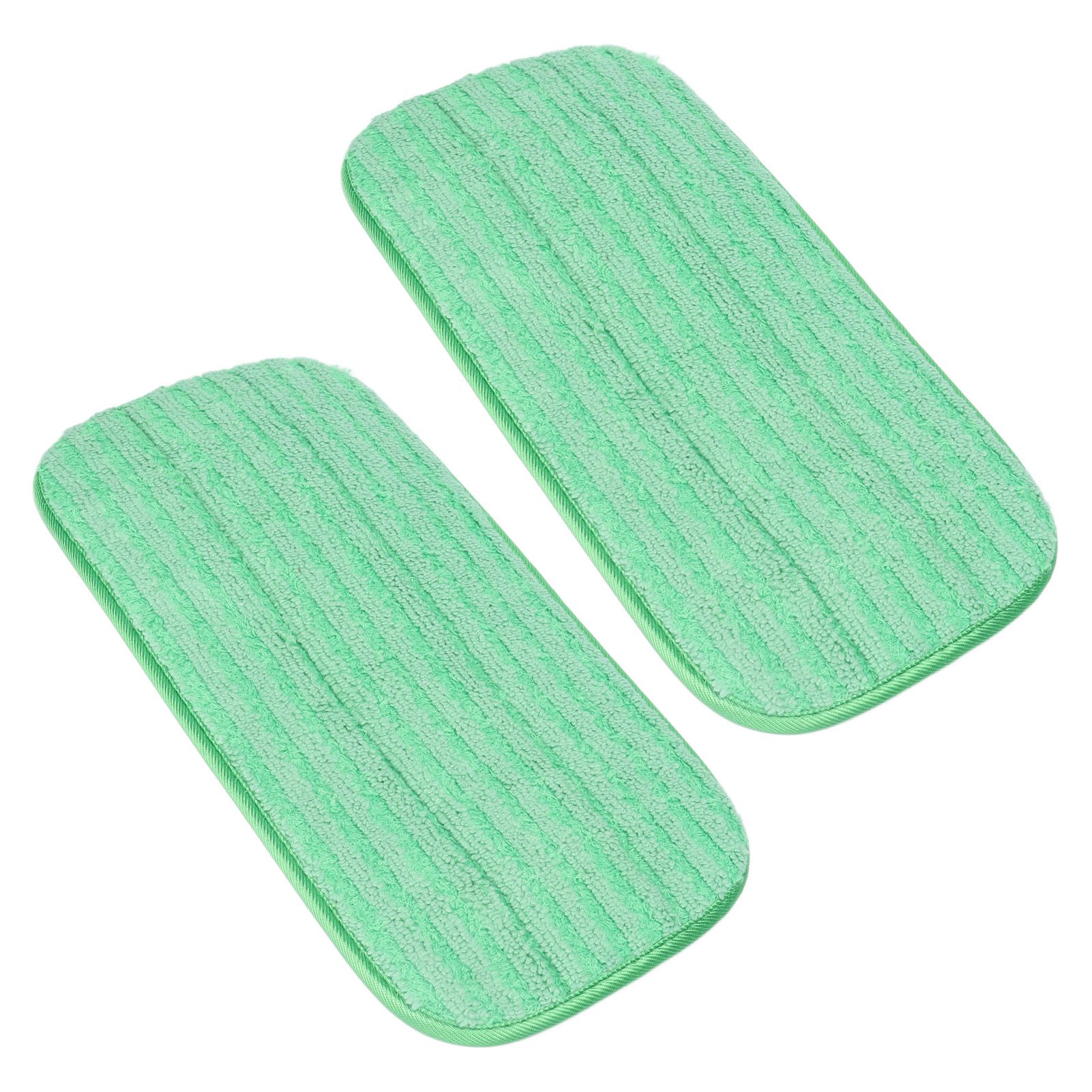 2PCS Mop Pad Microfiber Wet Dry Mop Cloth Reusable Mop Head Accessories for view 6