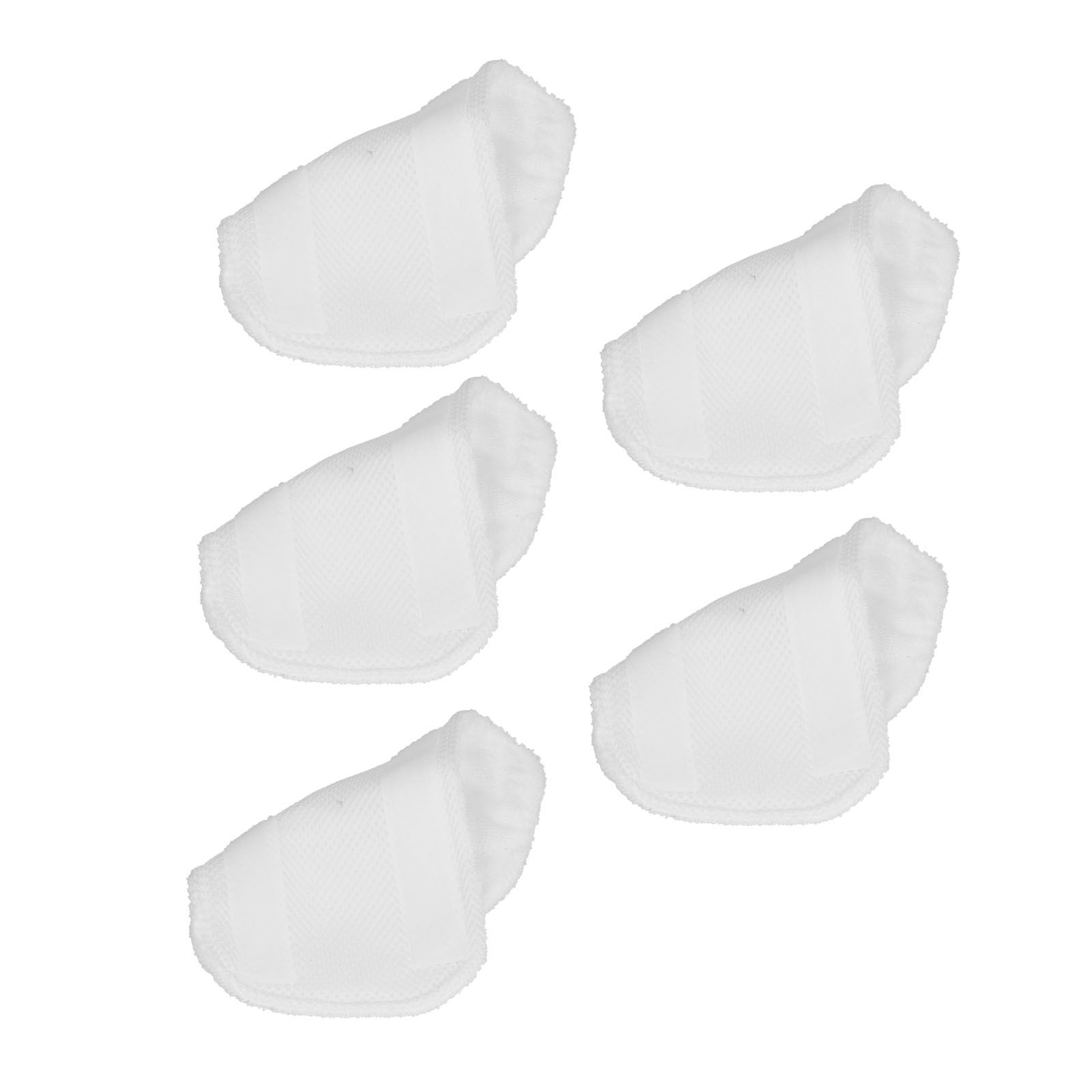 5PCS Cleaning Mop Cloth White Microfiber Mop Pad Mop Head Accessories for view 7