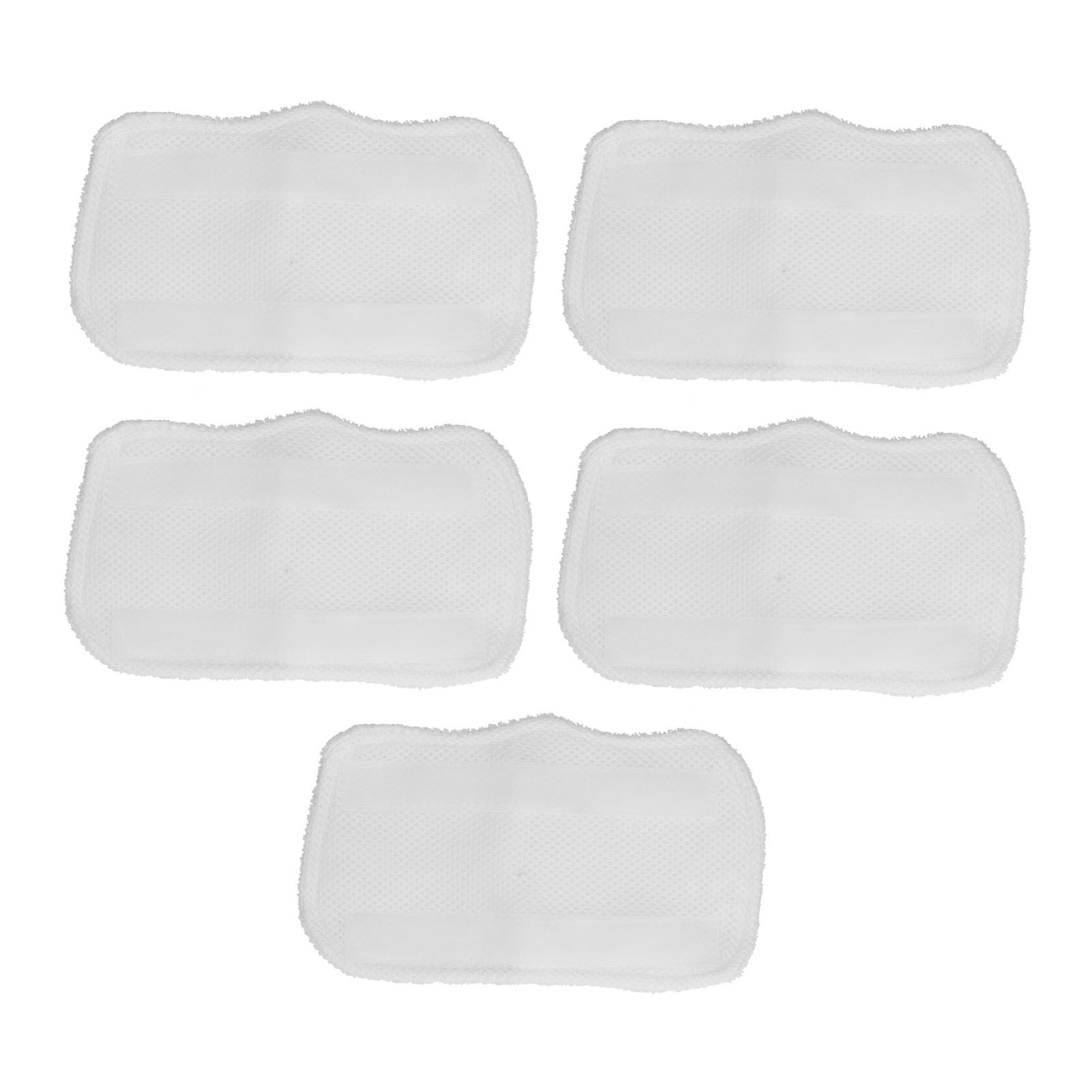 5PCS Cleaning Mop Cloth White Microfiber Mop Pad Mop Head Accessories for view 9