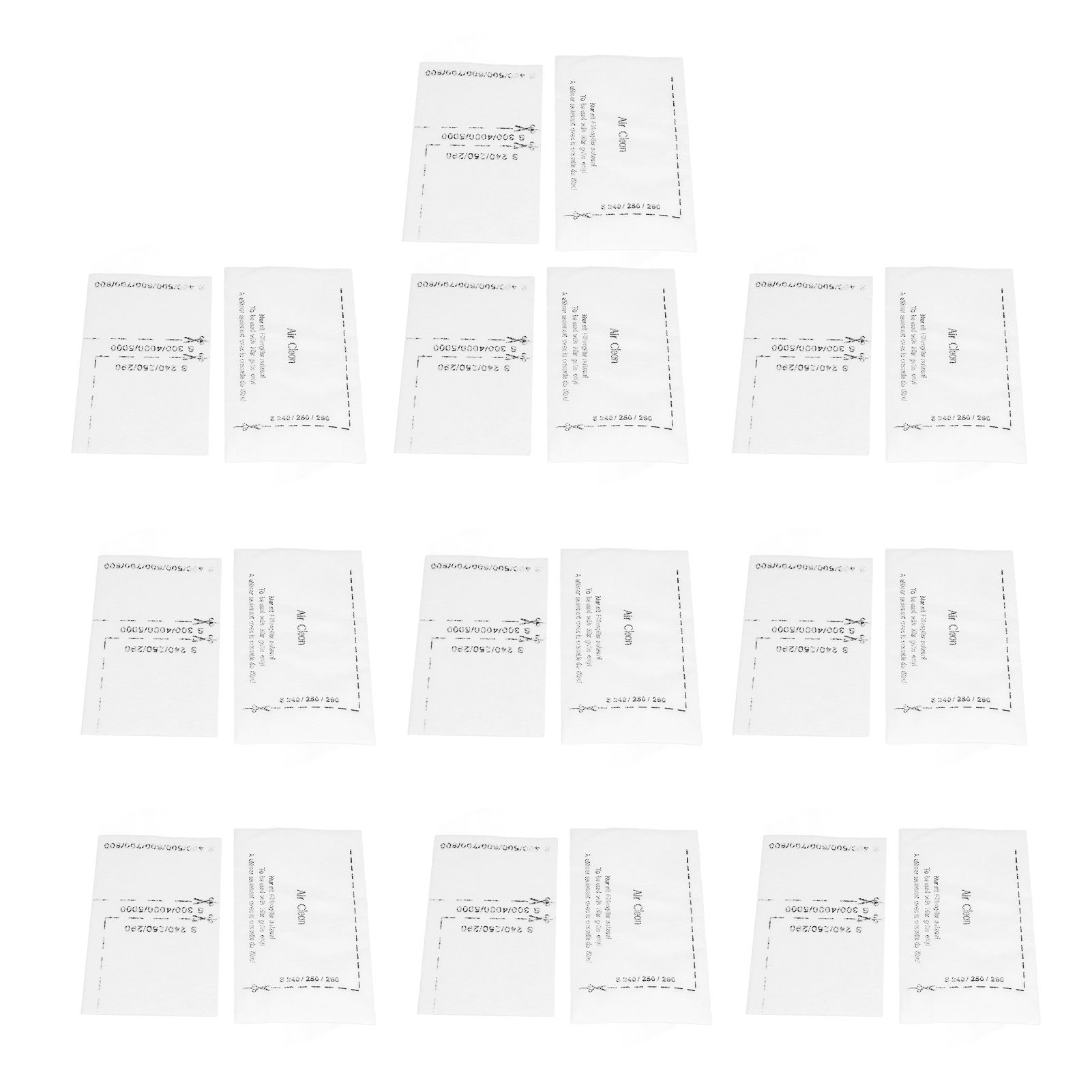 10Set Fiber Filter Screen Kit Vacuum Cleaner Accessories Fit for Miele FJM GN view 2