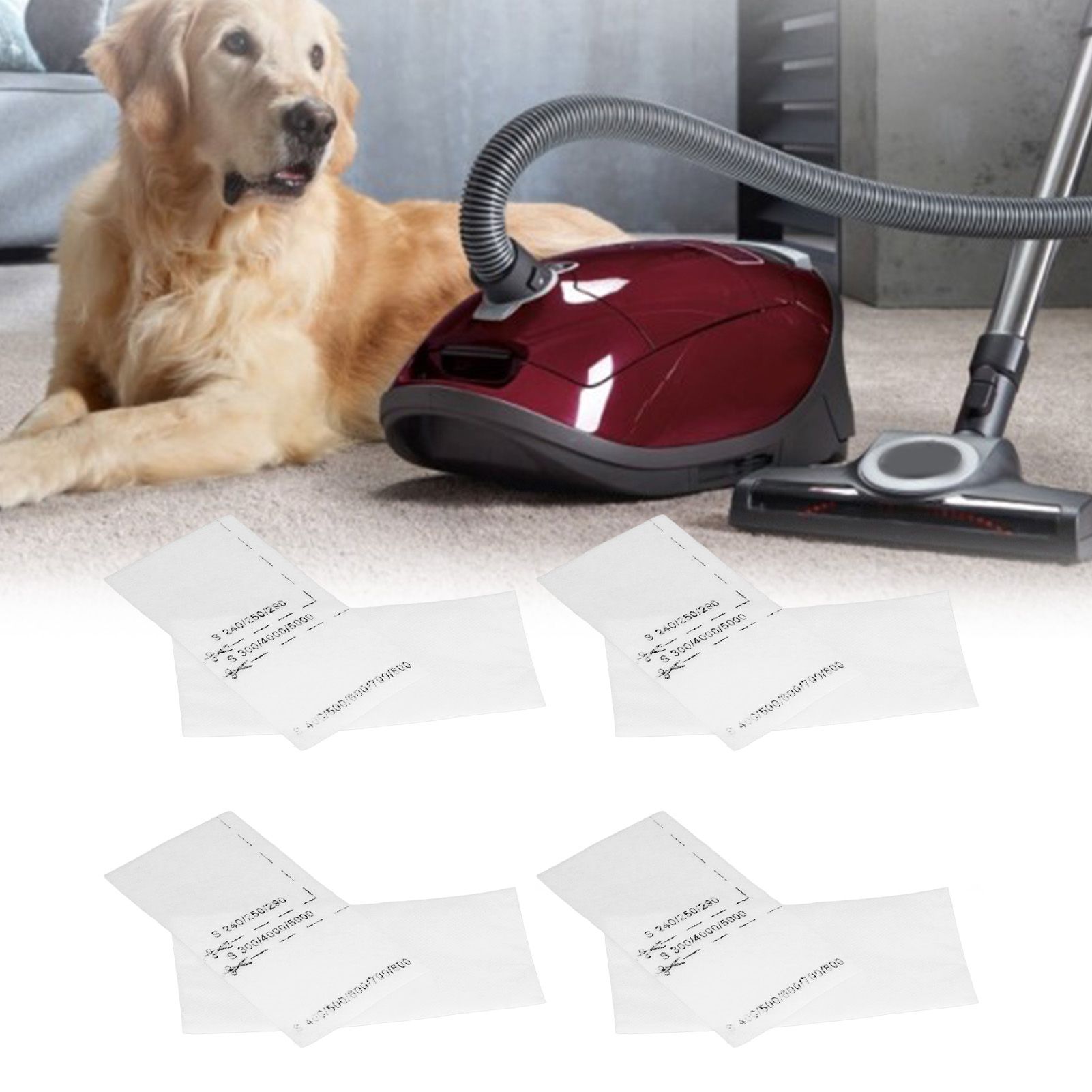 10Set Fiber Filter Screen Kit Vacuum Cleaner Accessories Fit for Miele FJM GN view 11