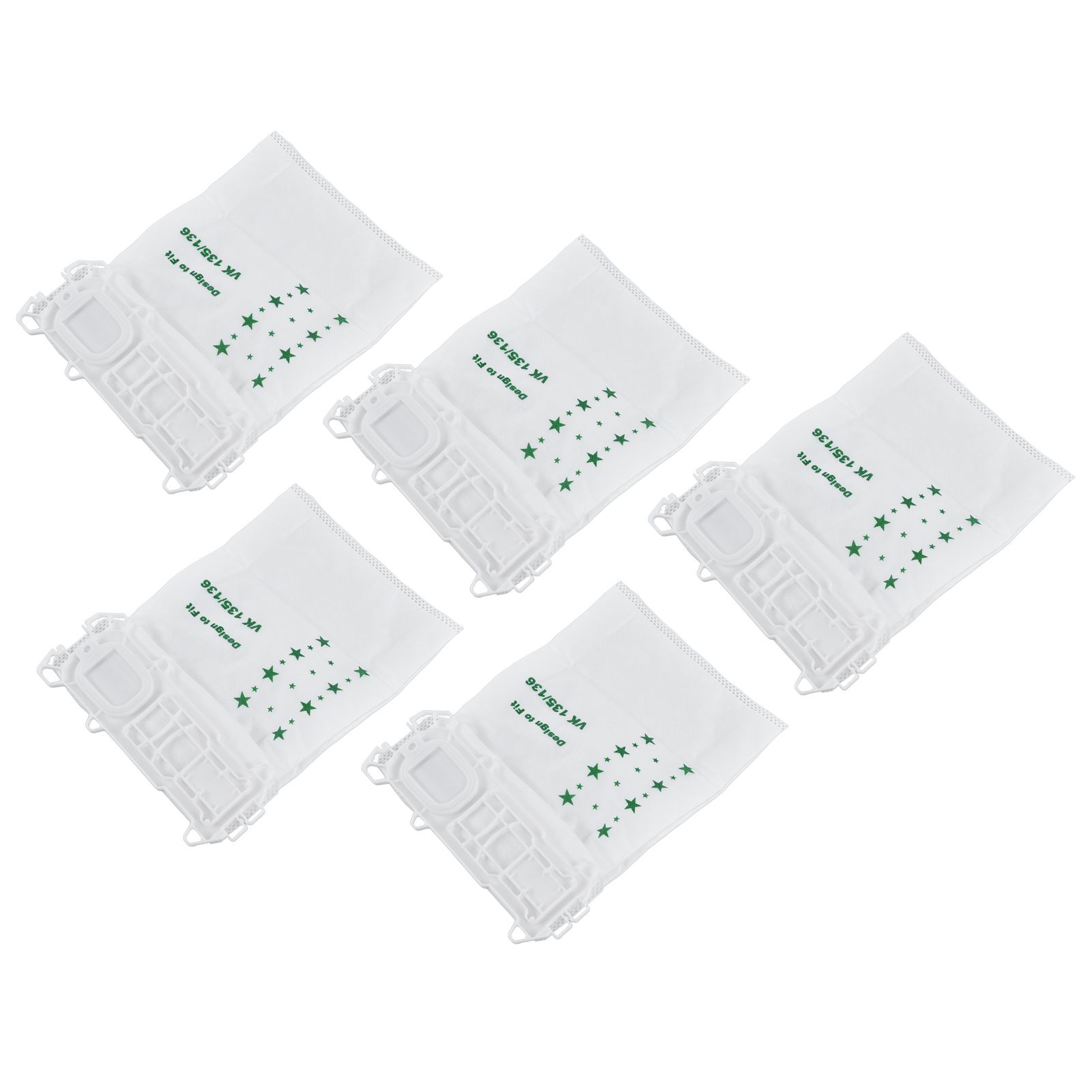 5PCS Vacuum Cleaner Dust Bag Nonwoven Vacuum Cleaner Garbage Bag for VORWERK view 10