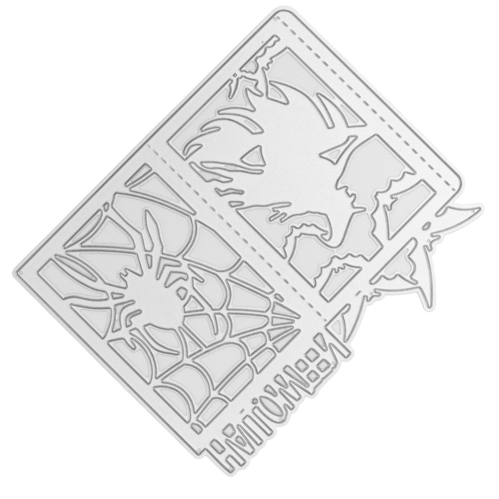 DIY Embossing Cutting Die Halloween Witch Lantern Pattern Cutting Mold for view 4