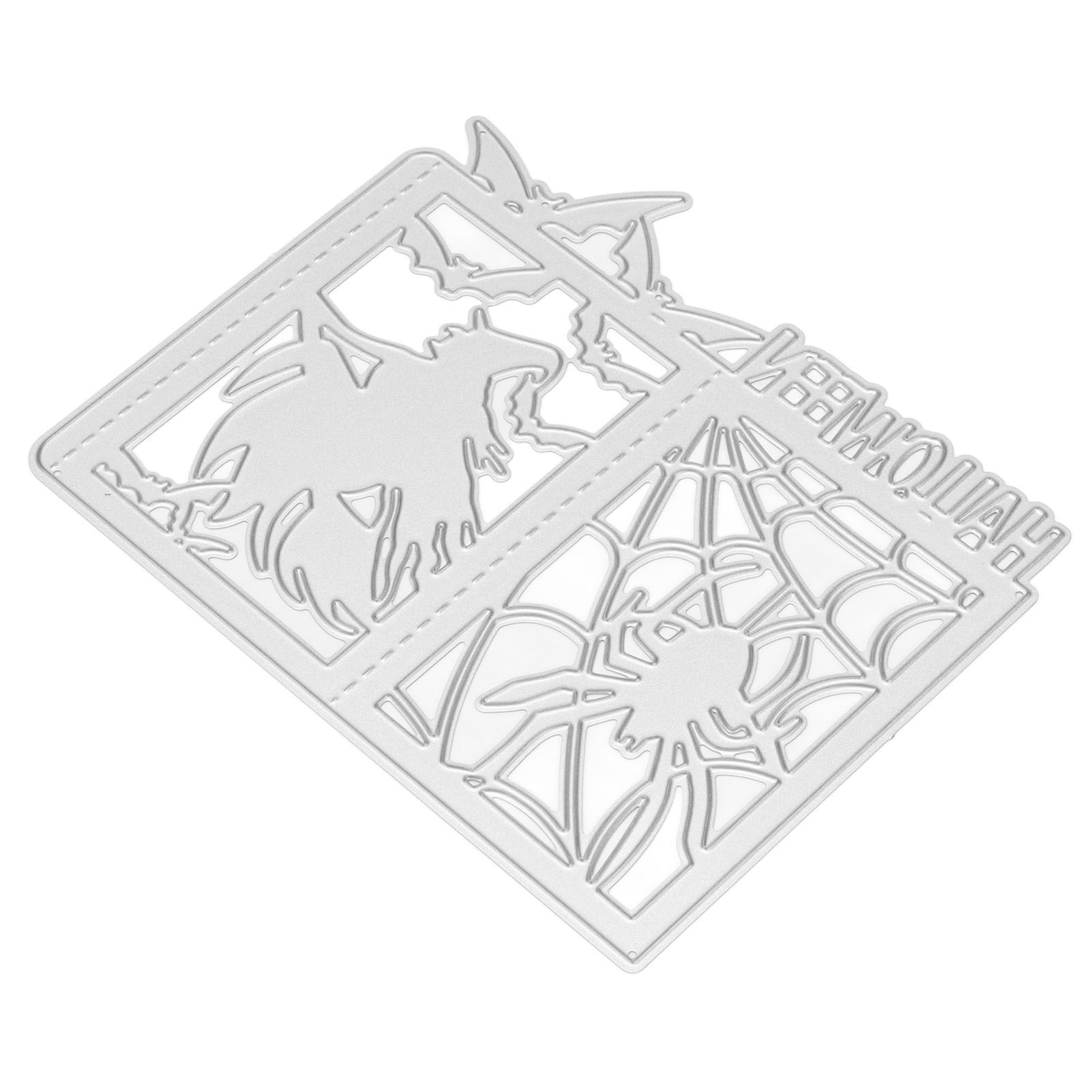 DIY Embossing Cutting Die Halloween Witch Lantern Pattern Cutting Mold for view 10
