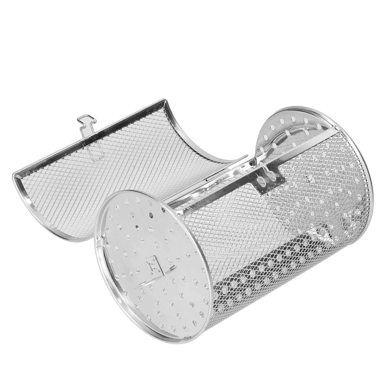 360 Degree Rotatable Fryer Basket Stainless Steel Baking Tool for Kitchen view 3