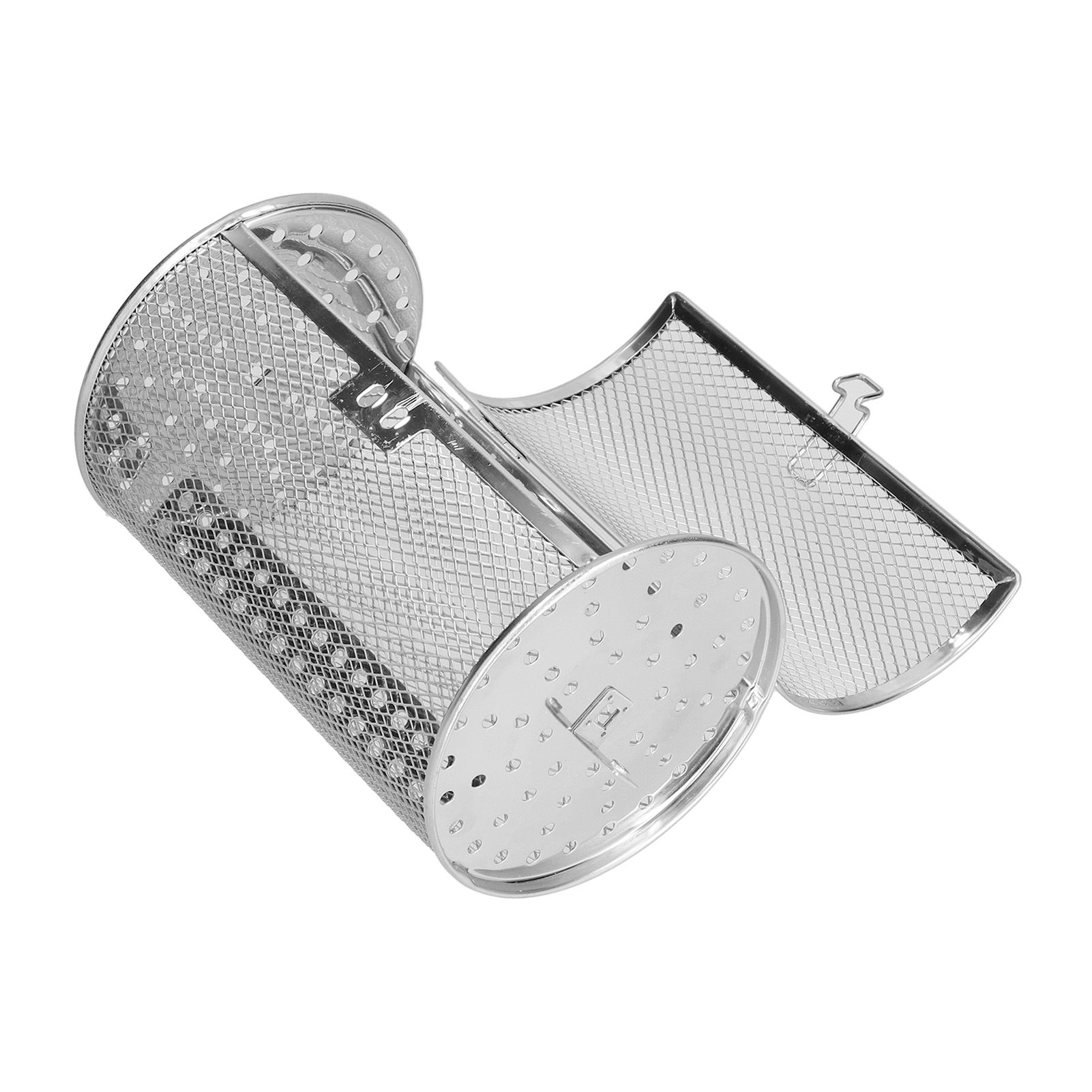 360 Degree Rotatable Fryer Basket Stainless Steel Baking Tool for Kitchen view 4