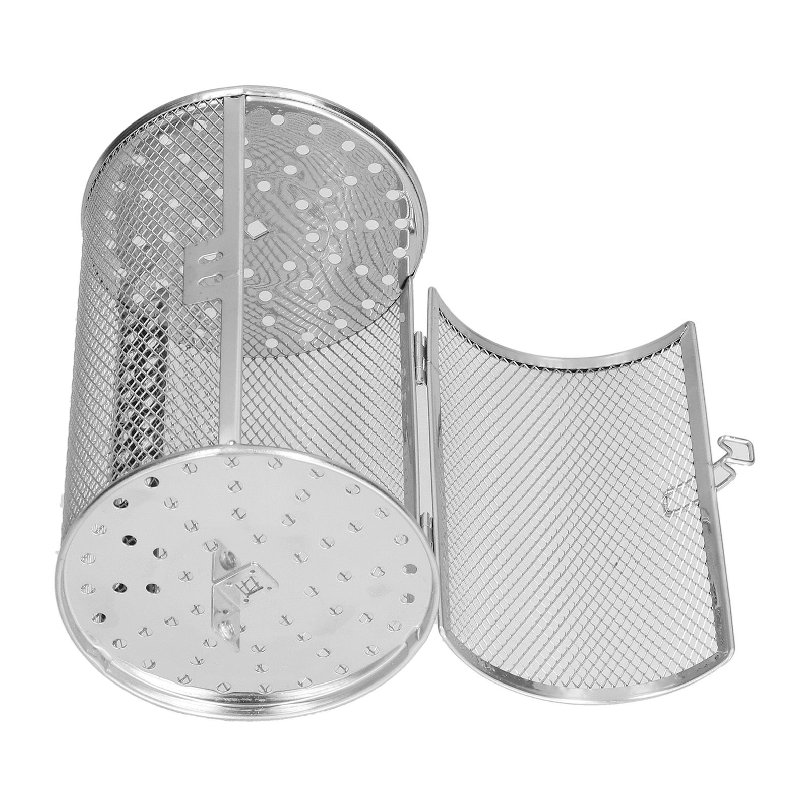 360 Degree Rotatable Fryer Basket Stainless Steel Baking Tool for Kitchen view 5