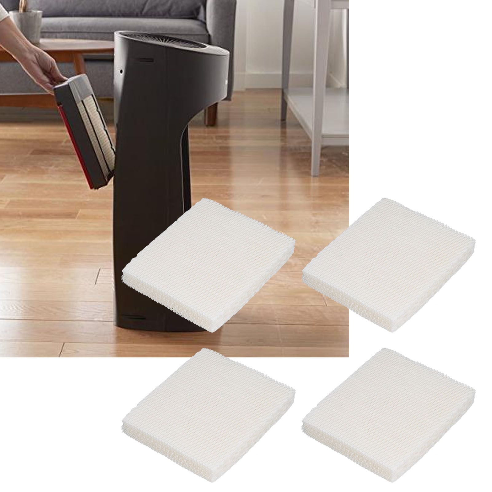 4PCS Air Humidifier Filter Paper Humidifier Filter Screen Replacement for view 12