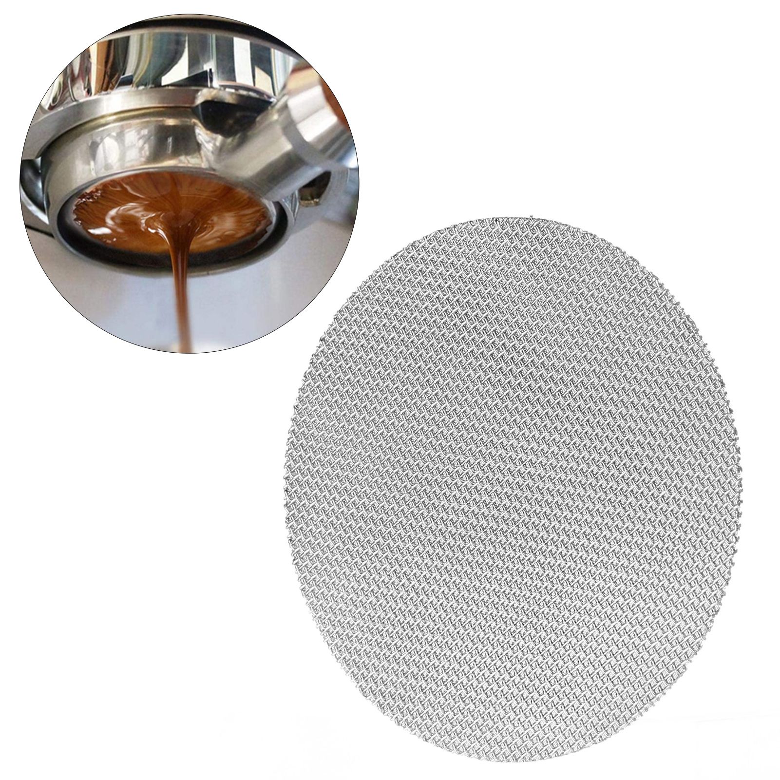 Coffee Portafilter Puck Screen Reusable 100μm Filter Fineness Backwash Filter view 11