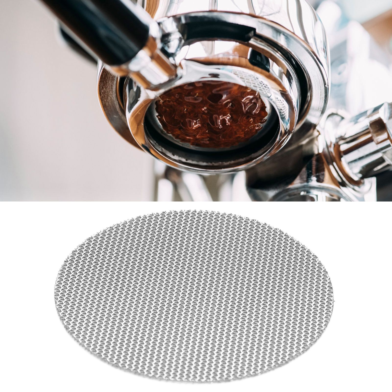 Coffee Portafilter Puck Screen Reusable 100μm Filter Fineness Backwash Filter view 12