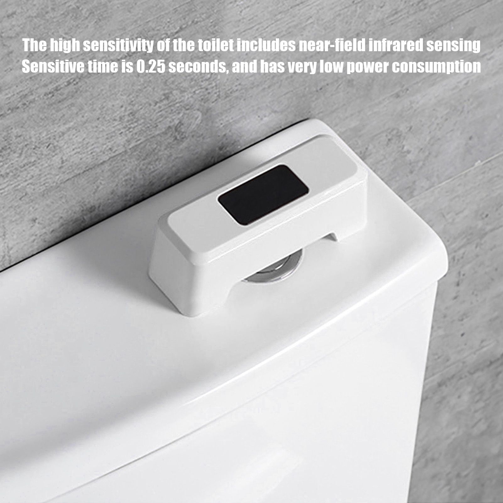 Automatic Touchless Toilet Flusher External Infrared 0.25S Induction Smart view 15
