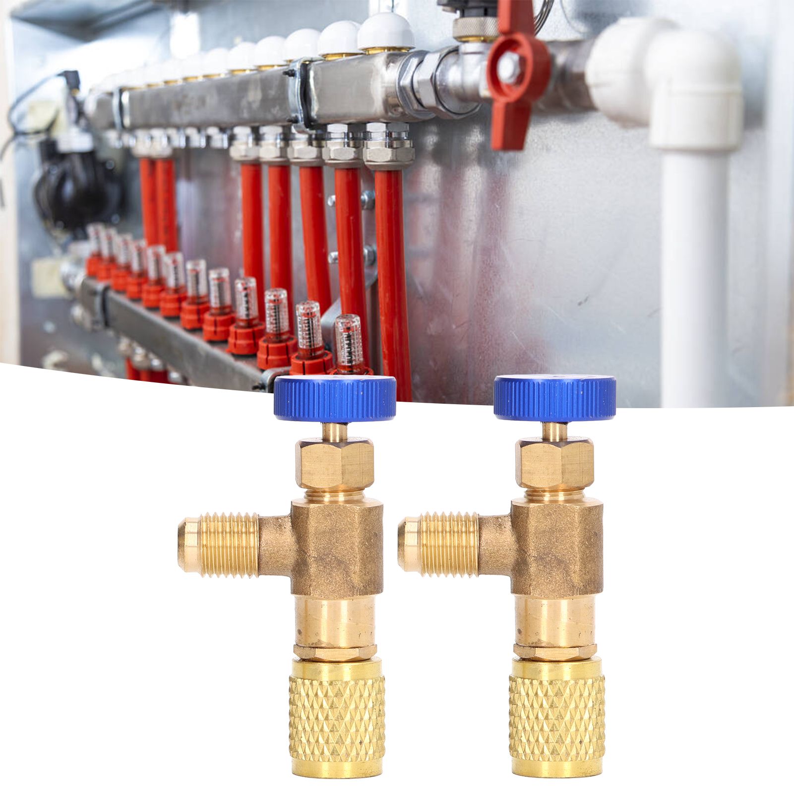 2PCS Refrigeration Valve Air Conditioning Refrigerant Control Valve Fluoride view 11