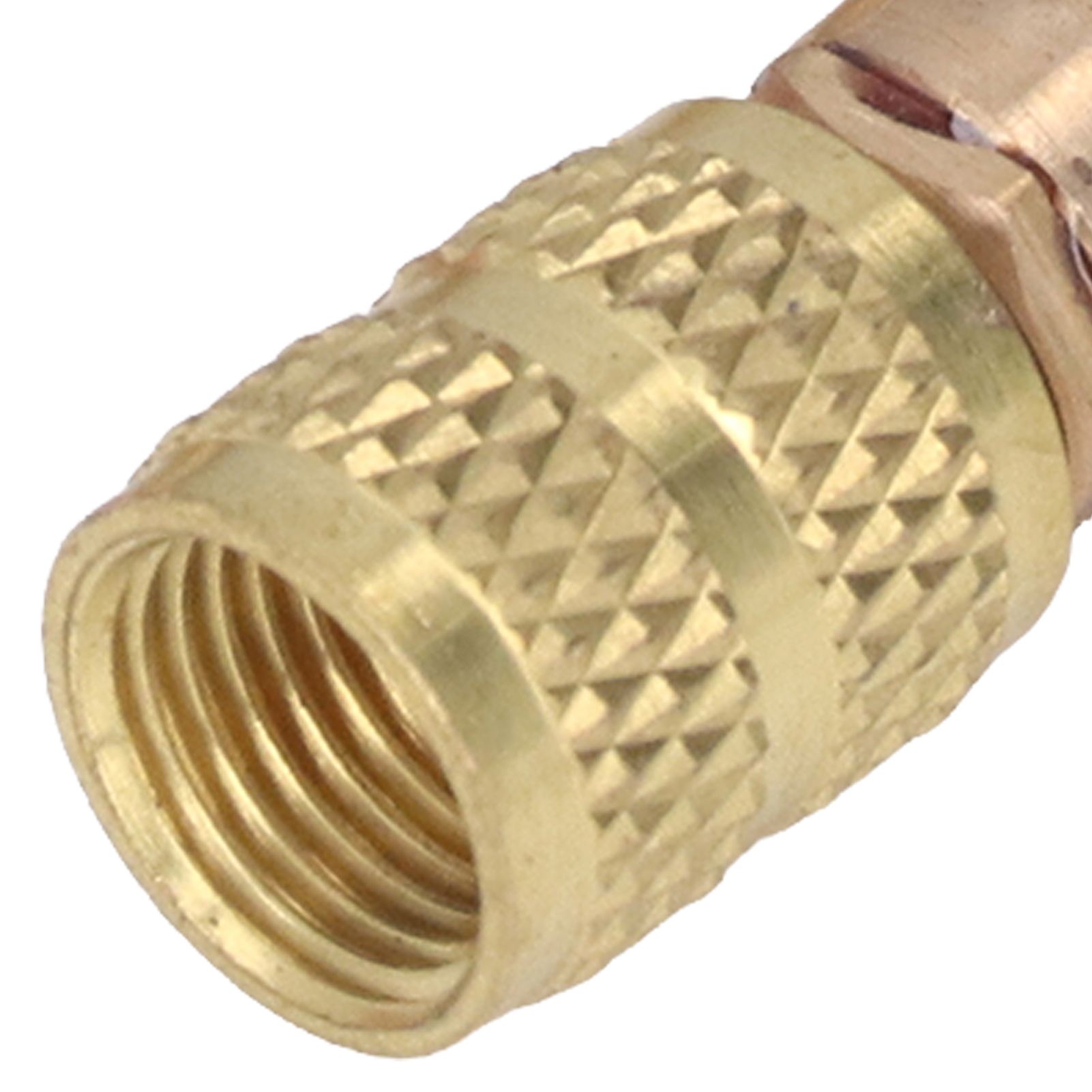 2PCS Refrigeration Control Valve 1/4SAE Male Thread 5/16SAE Female Thread view 15