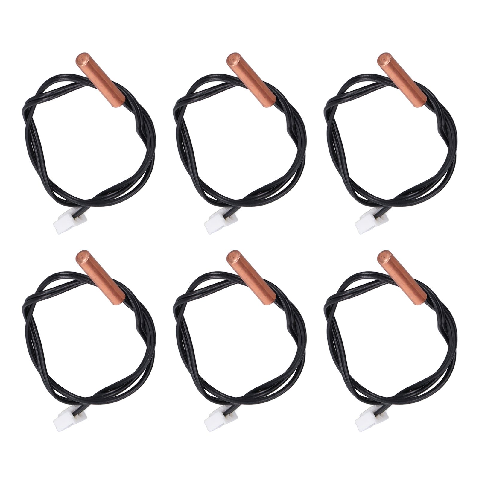 10Pcs 10K Temp Sensor Probe PVC Copper Waterproof NTC Thermistor Probes for view 10
