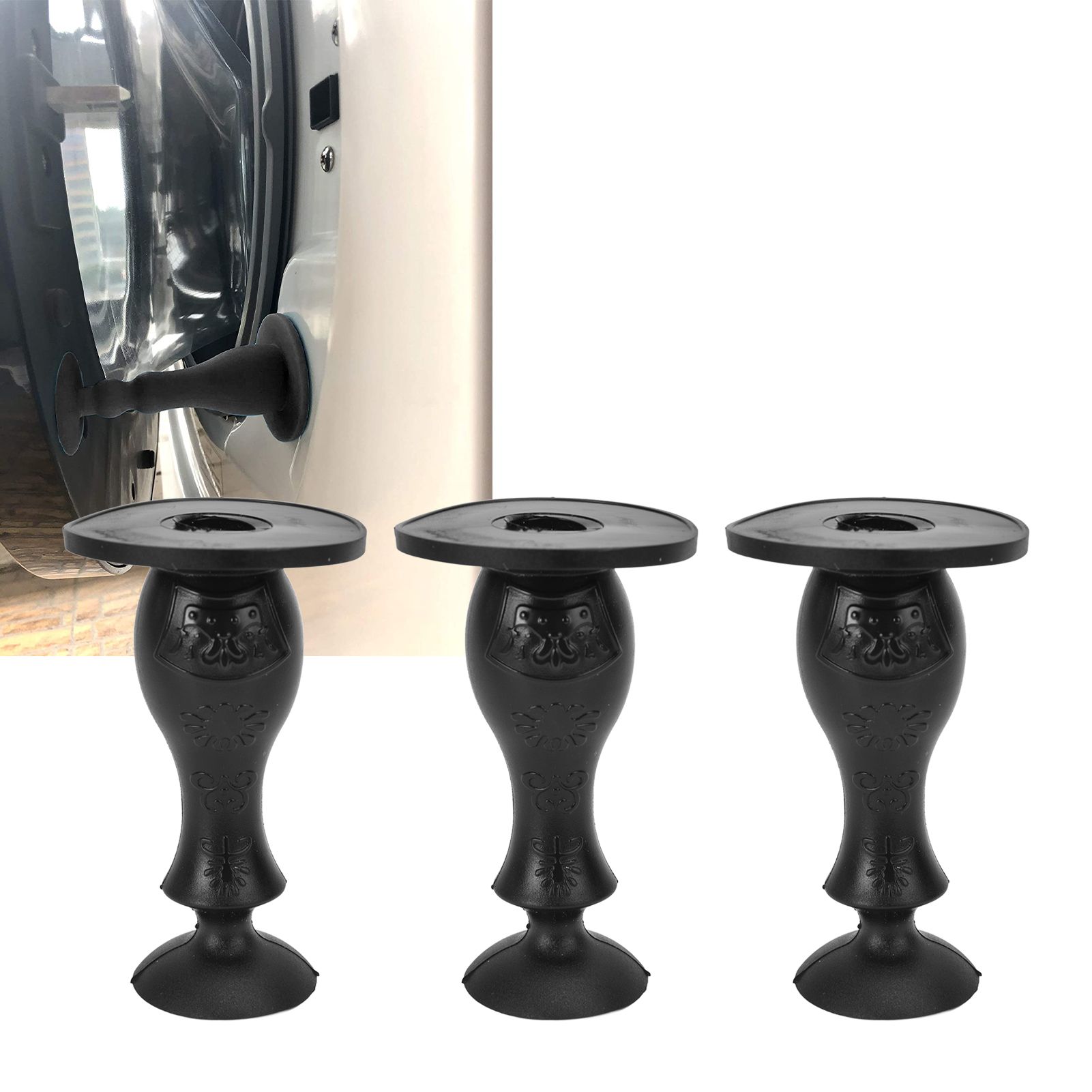 3Pcs Washer Door Stopper Front Load Washing Machine Door Holder Prop Rubber view 12