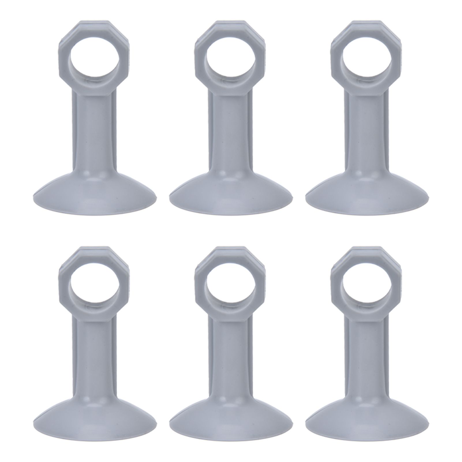 10Pcs Round Rubber Washer Door Stopper Washing Machine Door Holder Prop Holder view 3