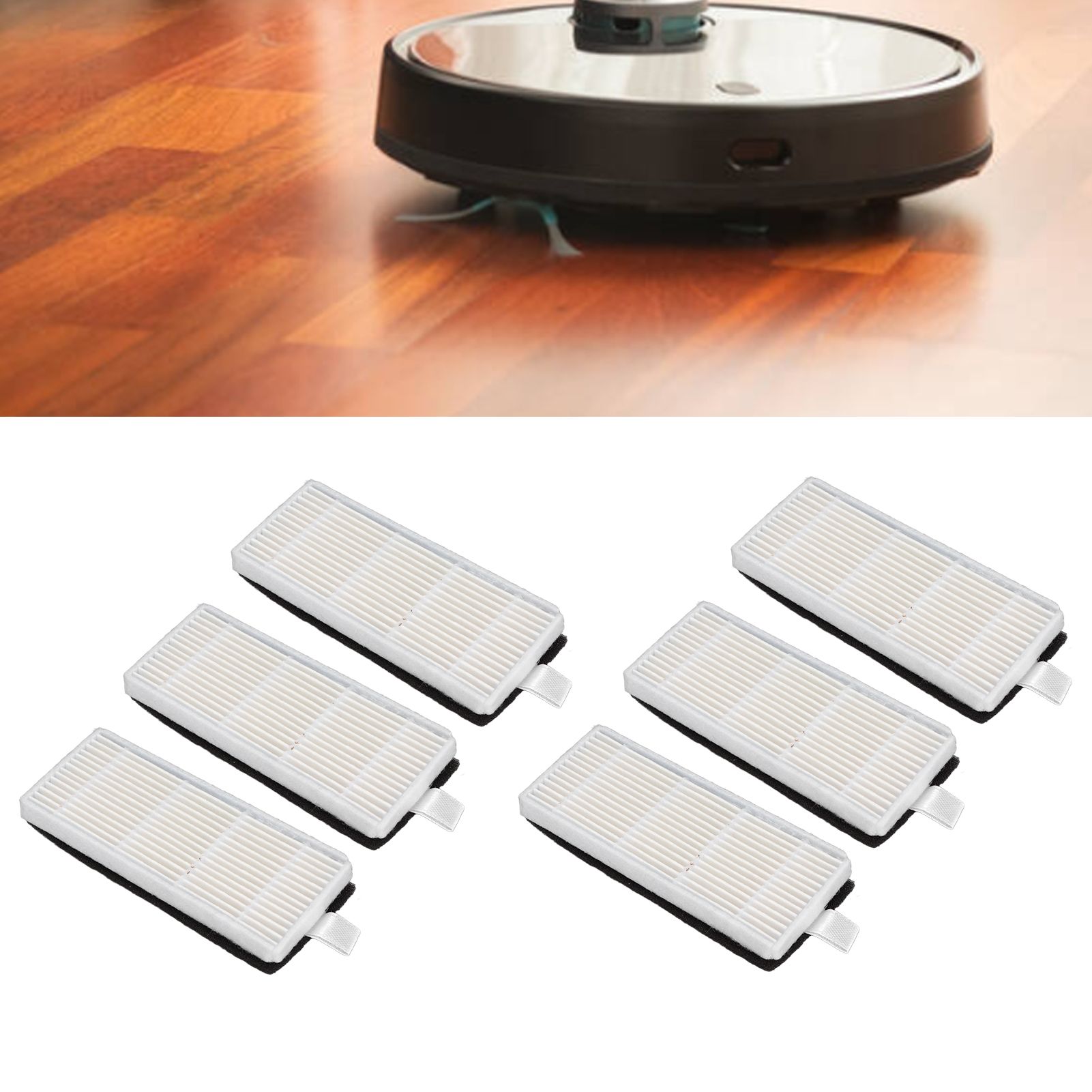 6pcs/set Sweeper Filter Replacement Parts for Lydsto R1 Filter Element Filter view 12