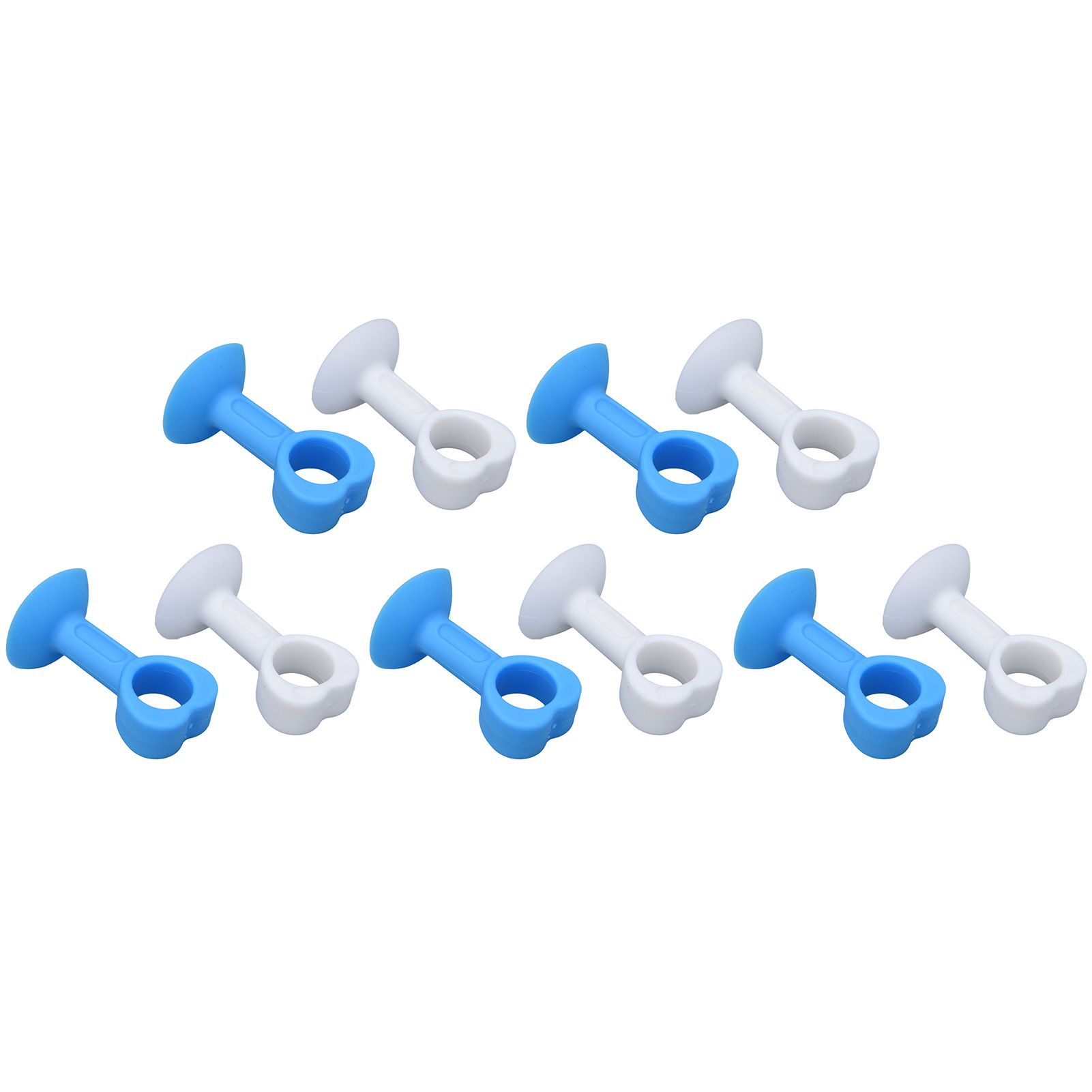 10Pcs Washer Door Prop Soft Durable Rubber Suction Cup Design Keey Dryness Air view 7