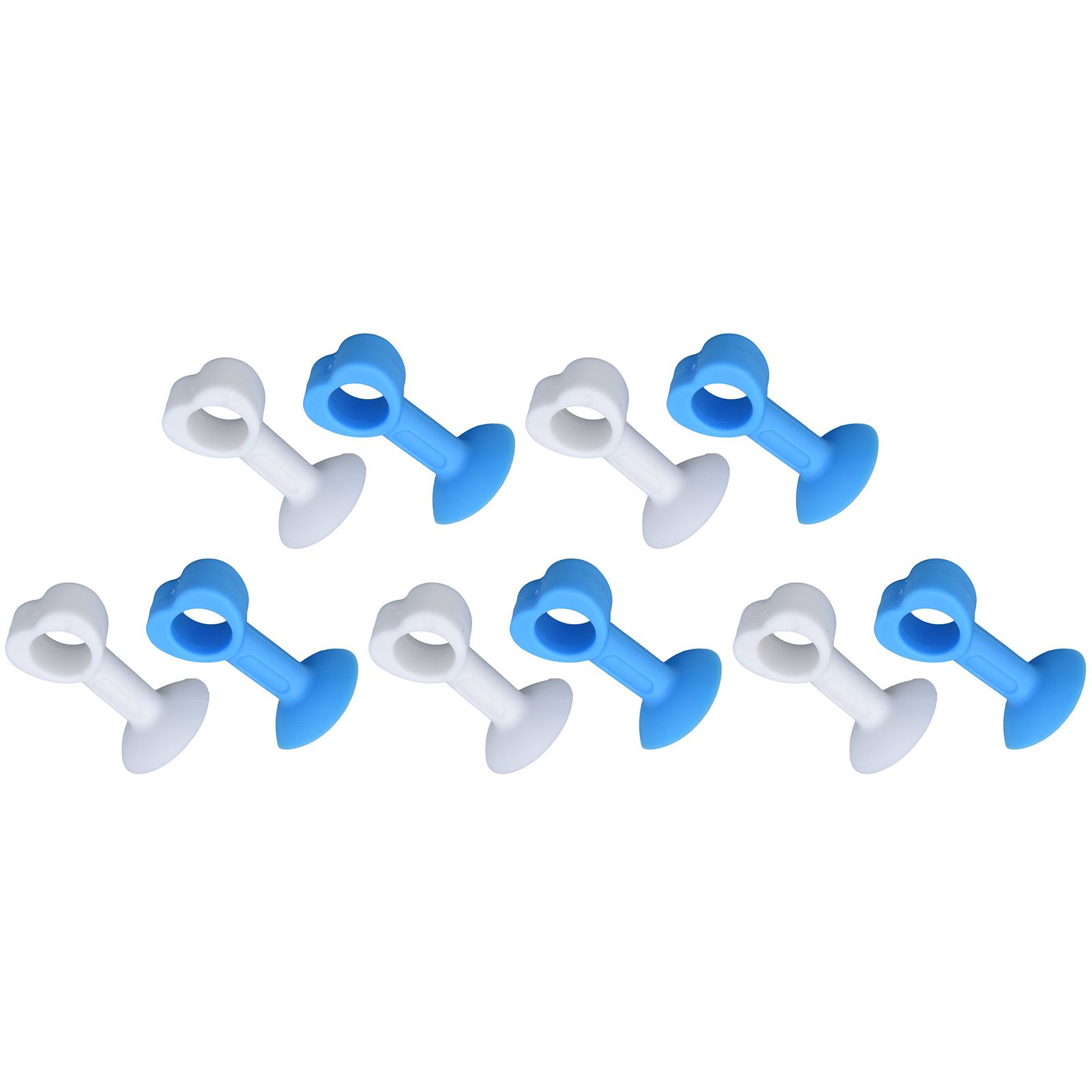 10Pcs Washer Door Prop Soft Durable Rubber Suction Cup Design Keey Dryness Air view 10
