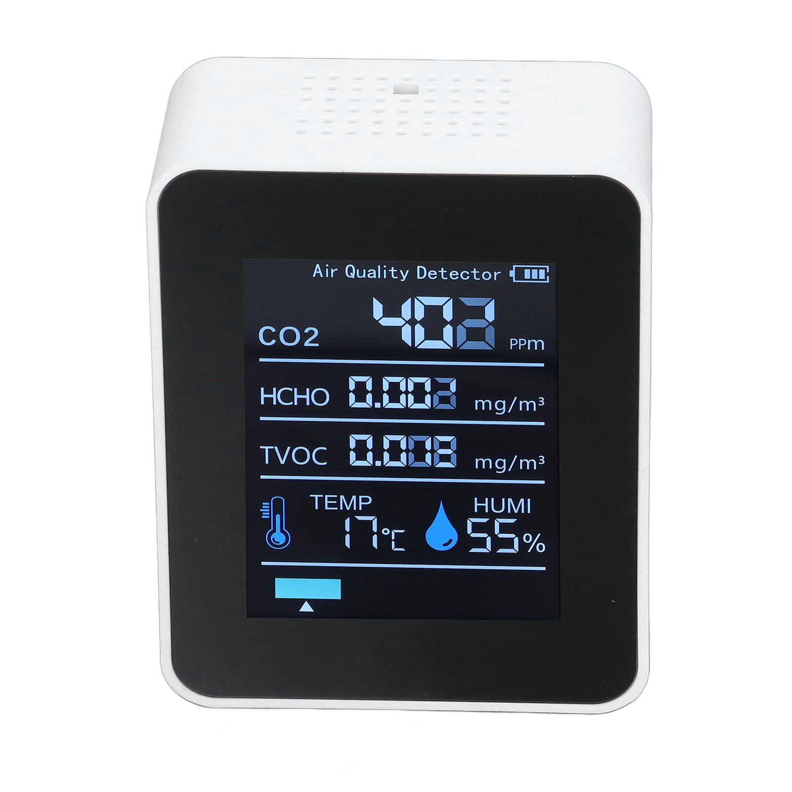 5 in 1 Air Quality Monitor Bluetooth APP Carbon Dioxide Detector USB Charging view 9