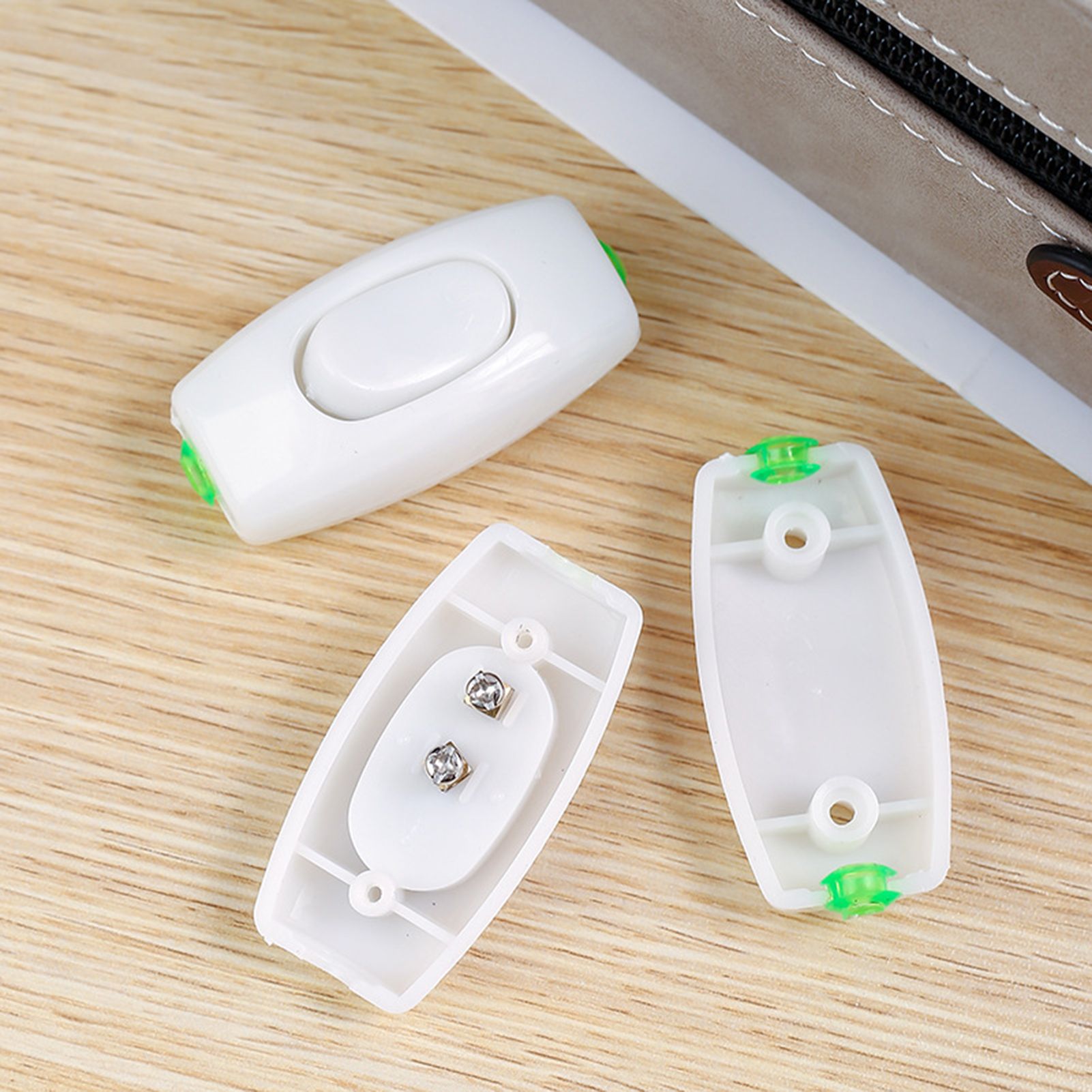 Desk Lamp Button Switch Bedside Switch Cord Appliance Button Switch Inline view 4