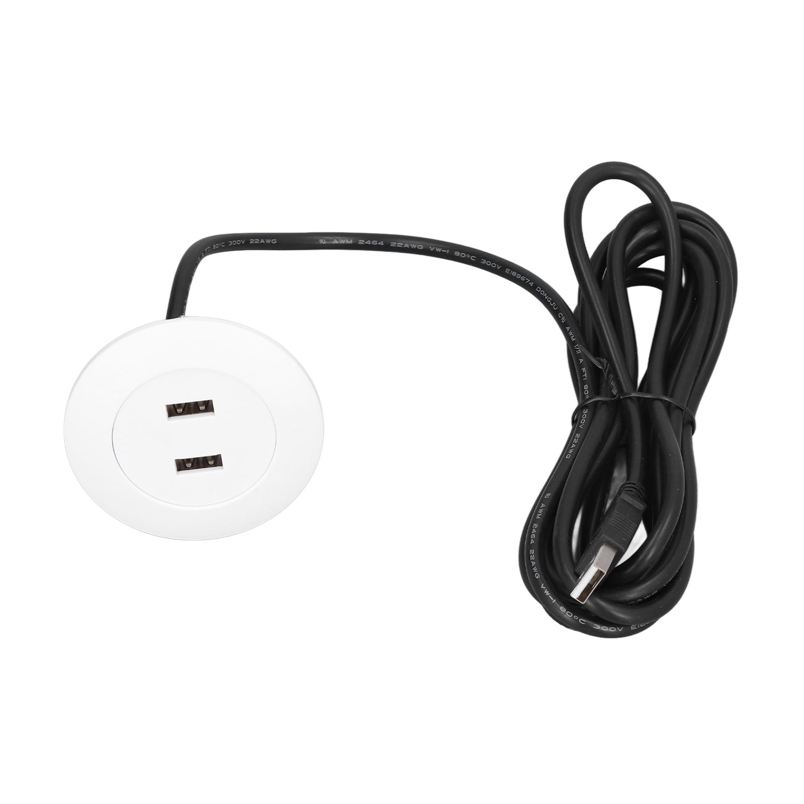 Sofa USB Charging Socket Flush Mount Installation Dual USB Charging Ports view 2