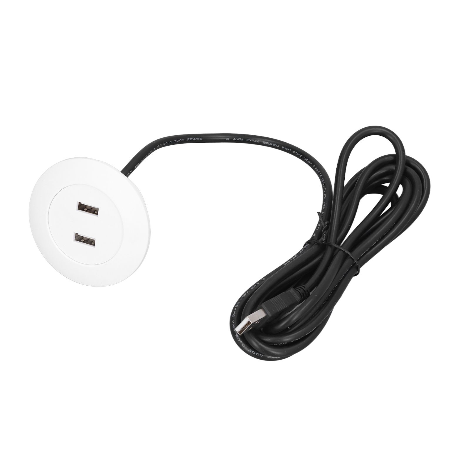 Sofa USB Charging Socket Flush Mount Installation Dual USB Charging Ports view 4
