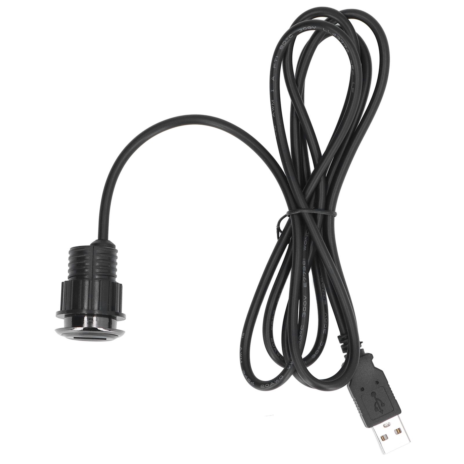 Recessed USB Charging Grommet Good Protection Fast Charge Embedded view 2