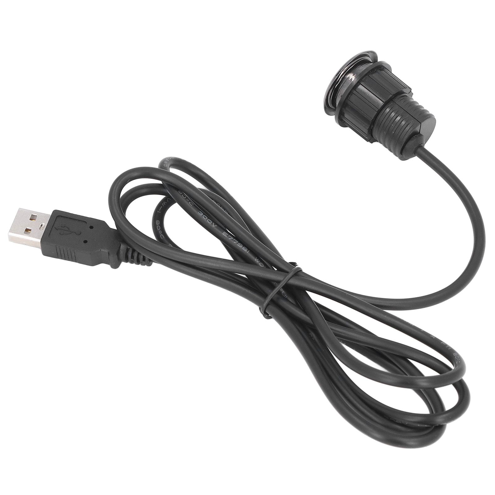 Recessed USB Charging Grommet Good Protection Fast Charge Embedded view 3