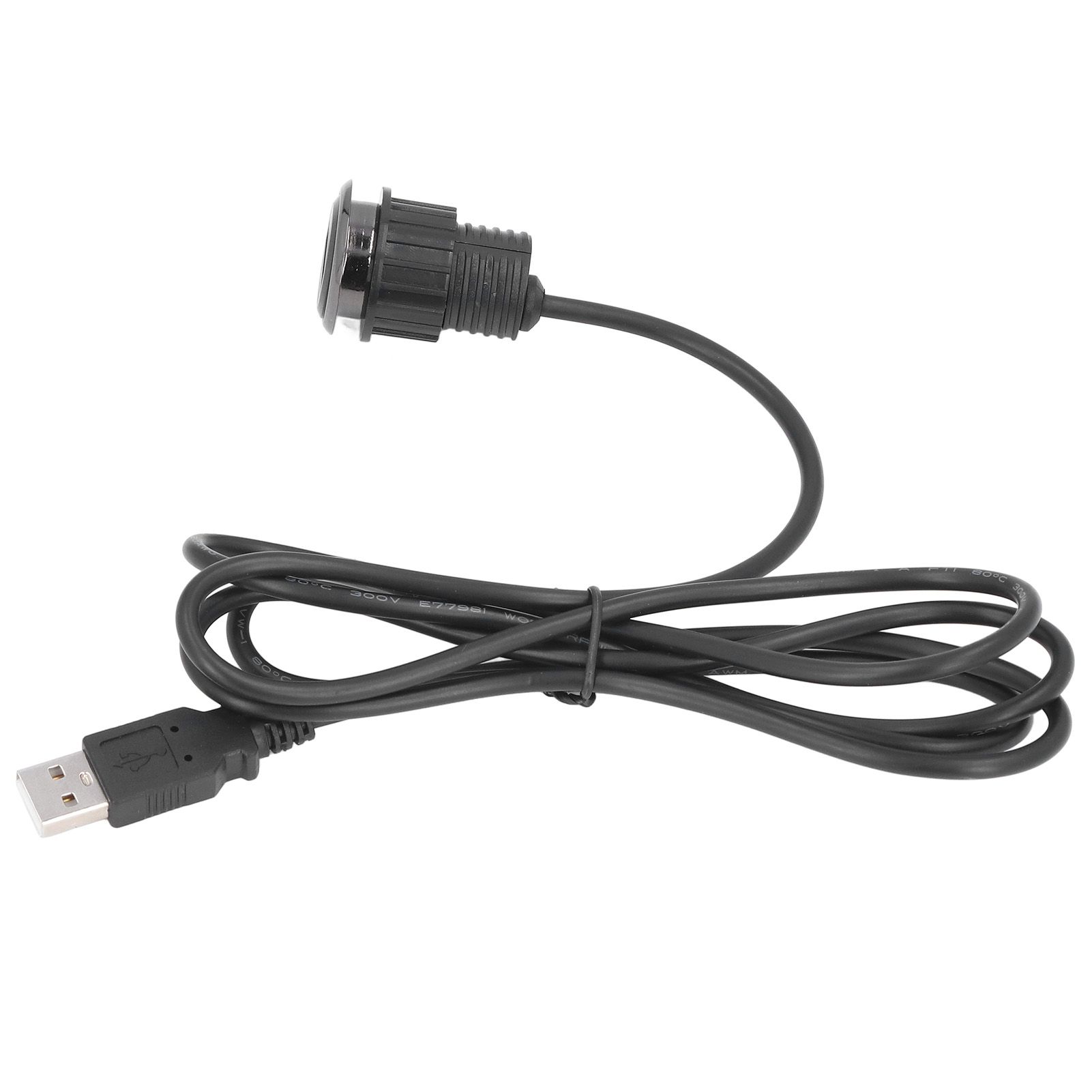 Recessed USB Charging Grommet Good Protection Fast Charge Embedded view 8