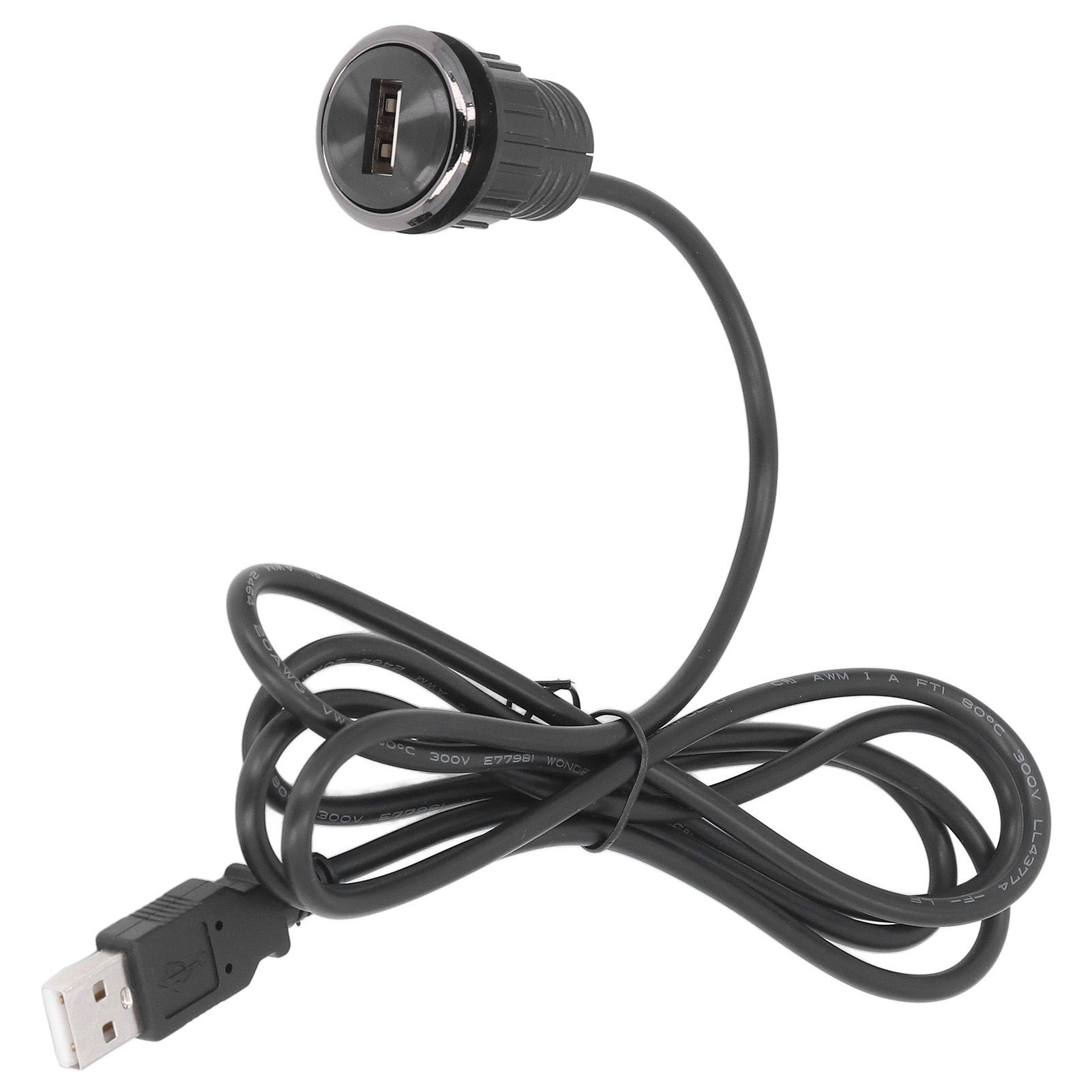 Recessed USB Charging Grommet Good Protection Fast Charge Embedded view 13
