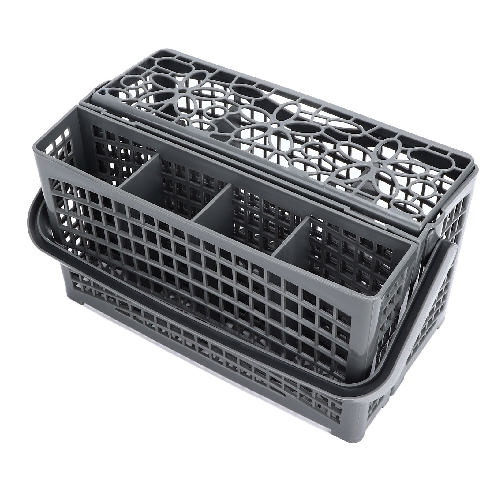 Dishwasher Silverware Basket Utensil Cutlery Holder Knives Forks Storage Rack view 4