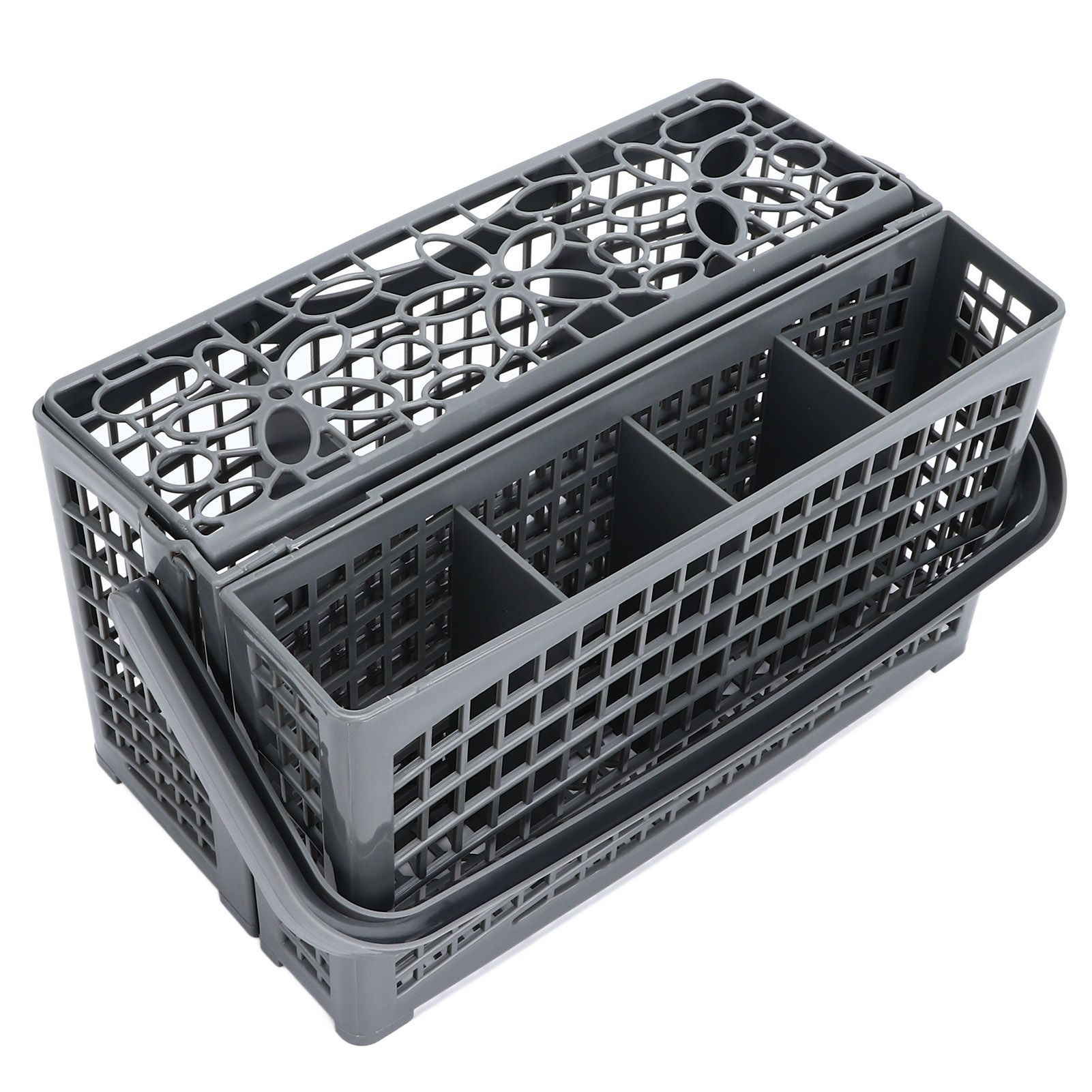 Dishwasher Silverware Basket Utensil Cutlery Holder Knives Forks Storage Rack view 5