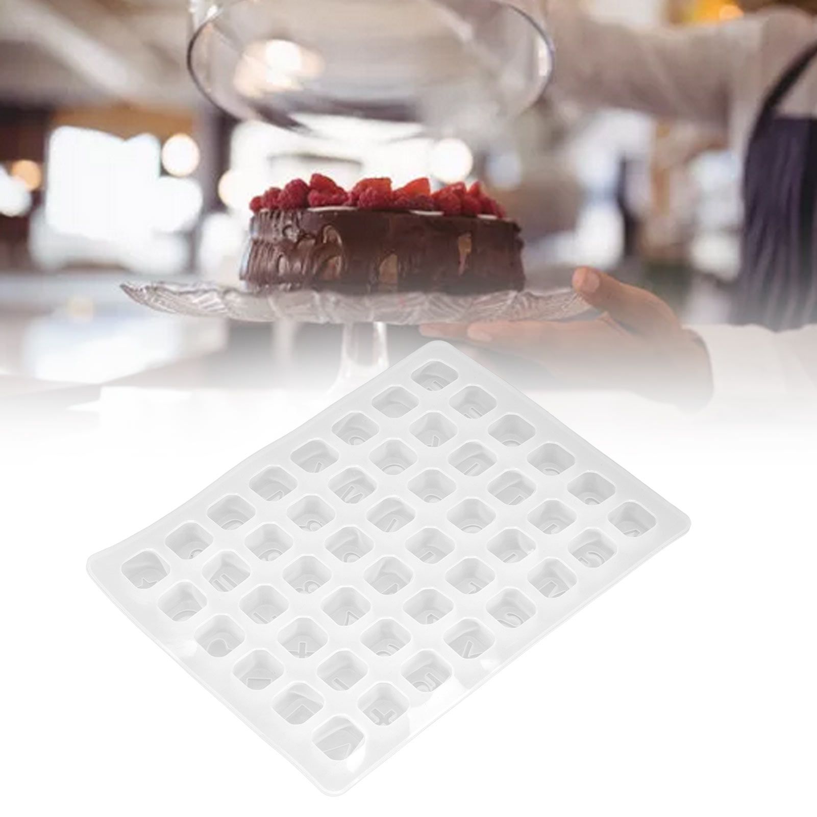 3pcs Silicone Baking Mould Multifunctional 48 Holes Silicone Cake Mold for view 11