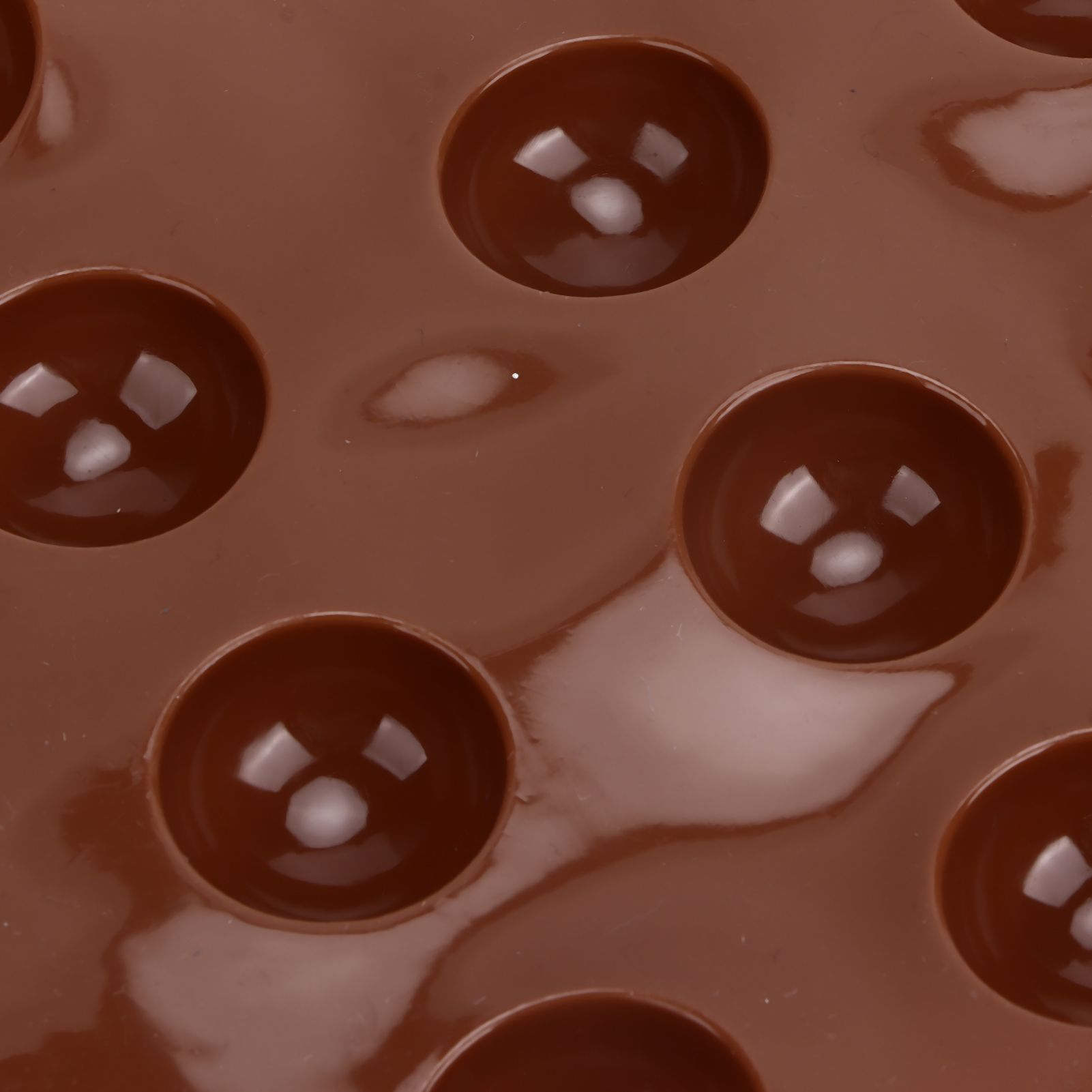3pcs Silicone Mould 24‑Hole Soft Semi Sphere Baking Mold for Chocolate Jelly view 13
