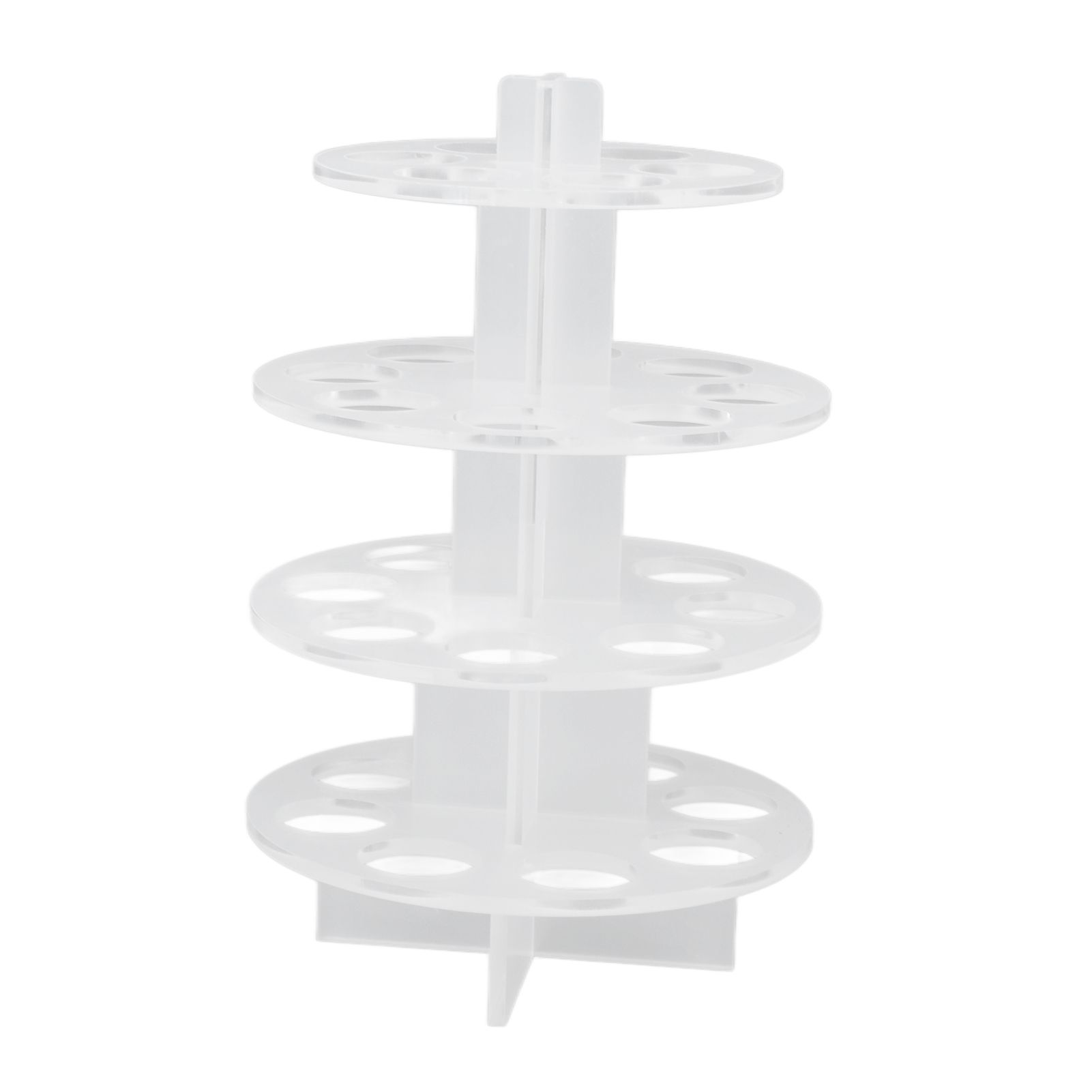 30 Holes Coffee Carousel Holder Coffee Pod Organizer Storage Rack Acrylic