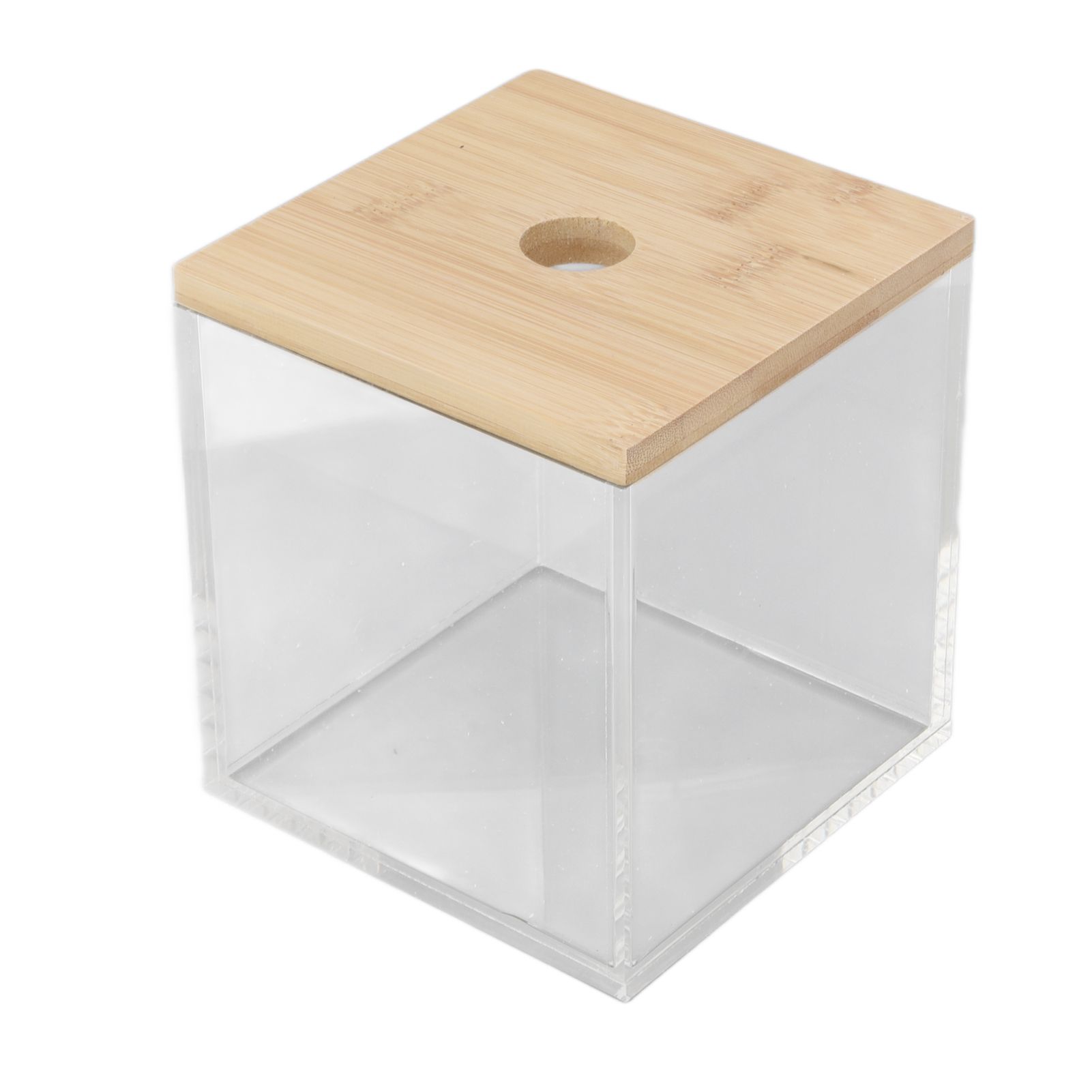 Clear Acrylic Coffee Capsule Holder Box with Lid Storage Box for Coffee Shop view 6