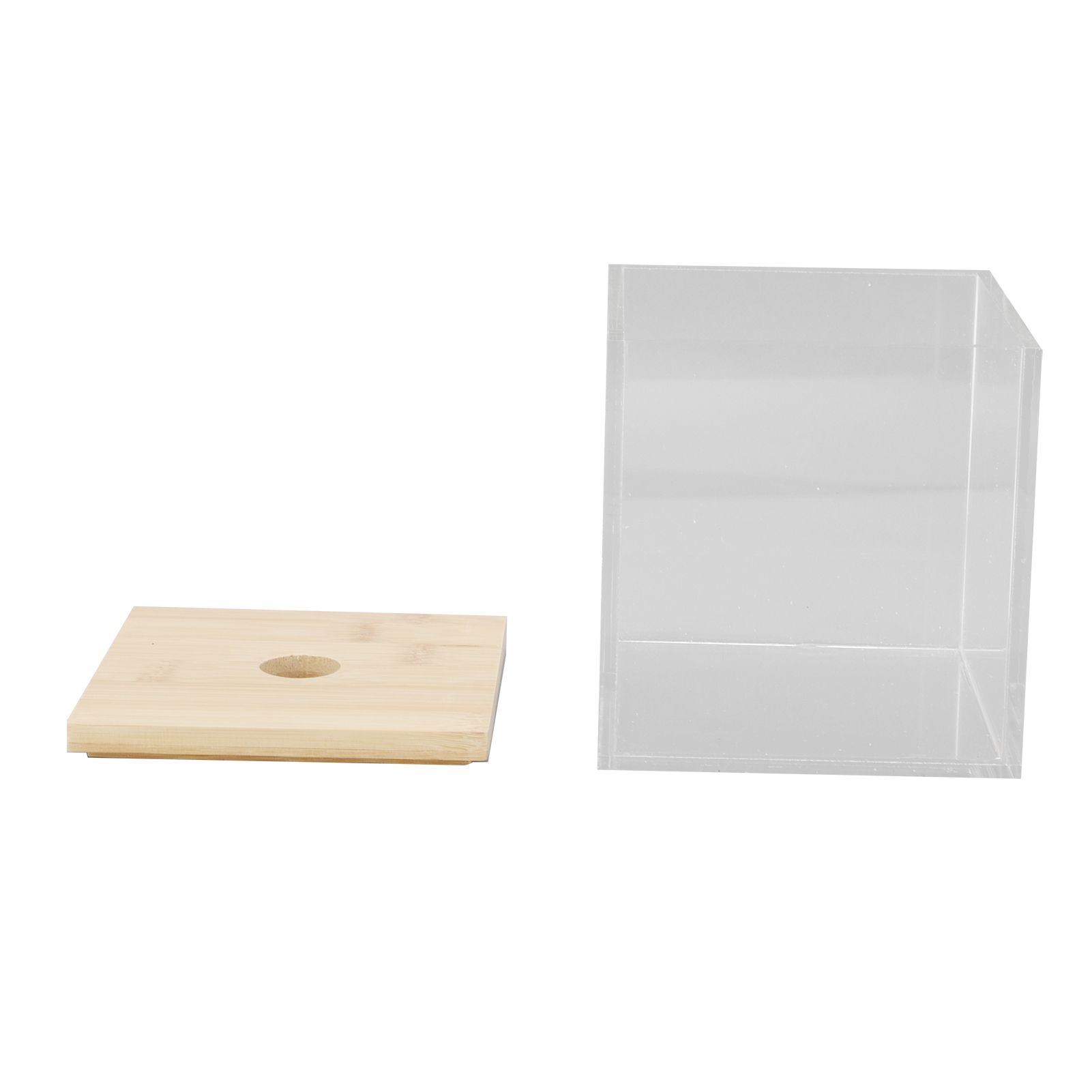 Clear Acrylic Coffee Capsule Holder Box with Lid Storage Box for Coffee Shop view 7