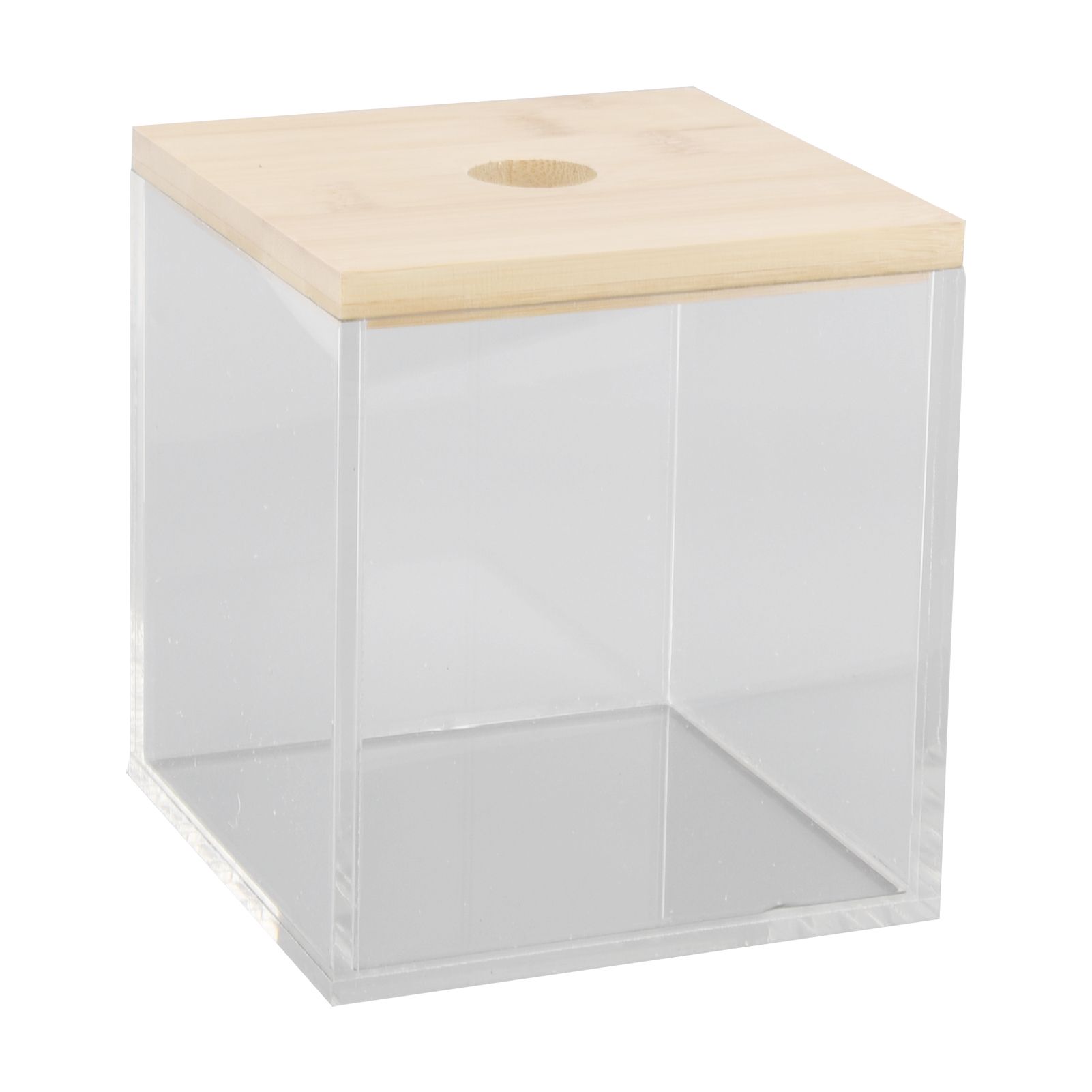 Clear Acrylic Coffee Capsule Holder Box with Lid Storage Box for Coffee Shop view 8