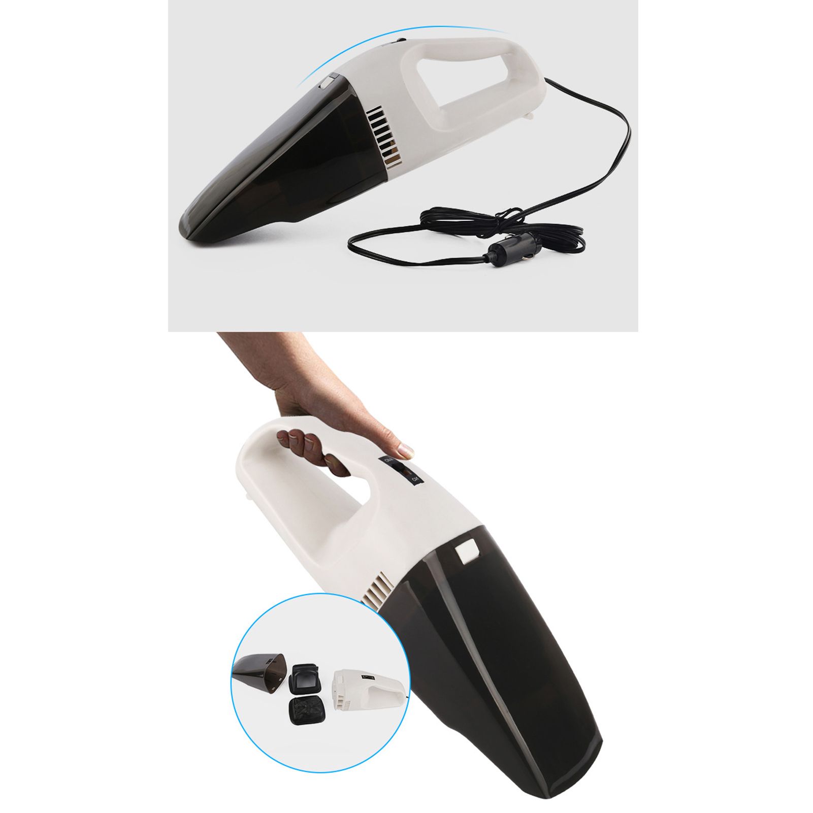 Handheld Vacuum Cleaner High Power Fast Heat Dissipation Ergonomic Design view 7