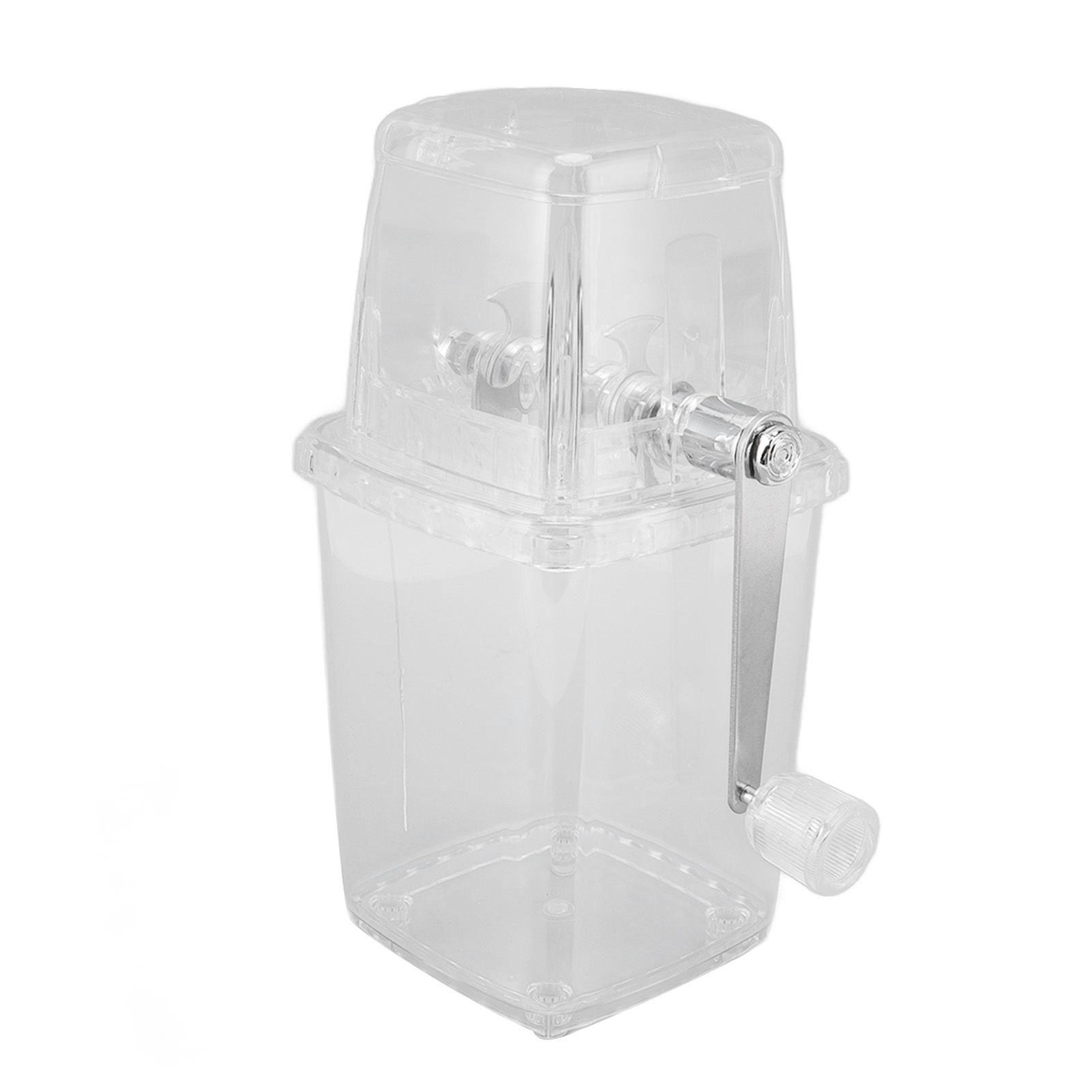 Hand Cranked Ice Crusher Clear Rustproof Multifunctional Manual Ice Crusher — image 1