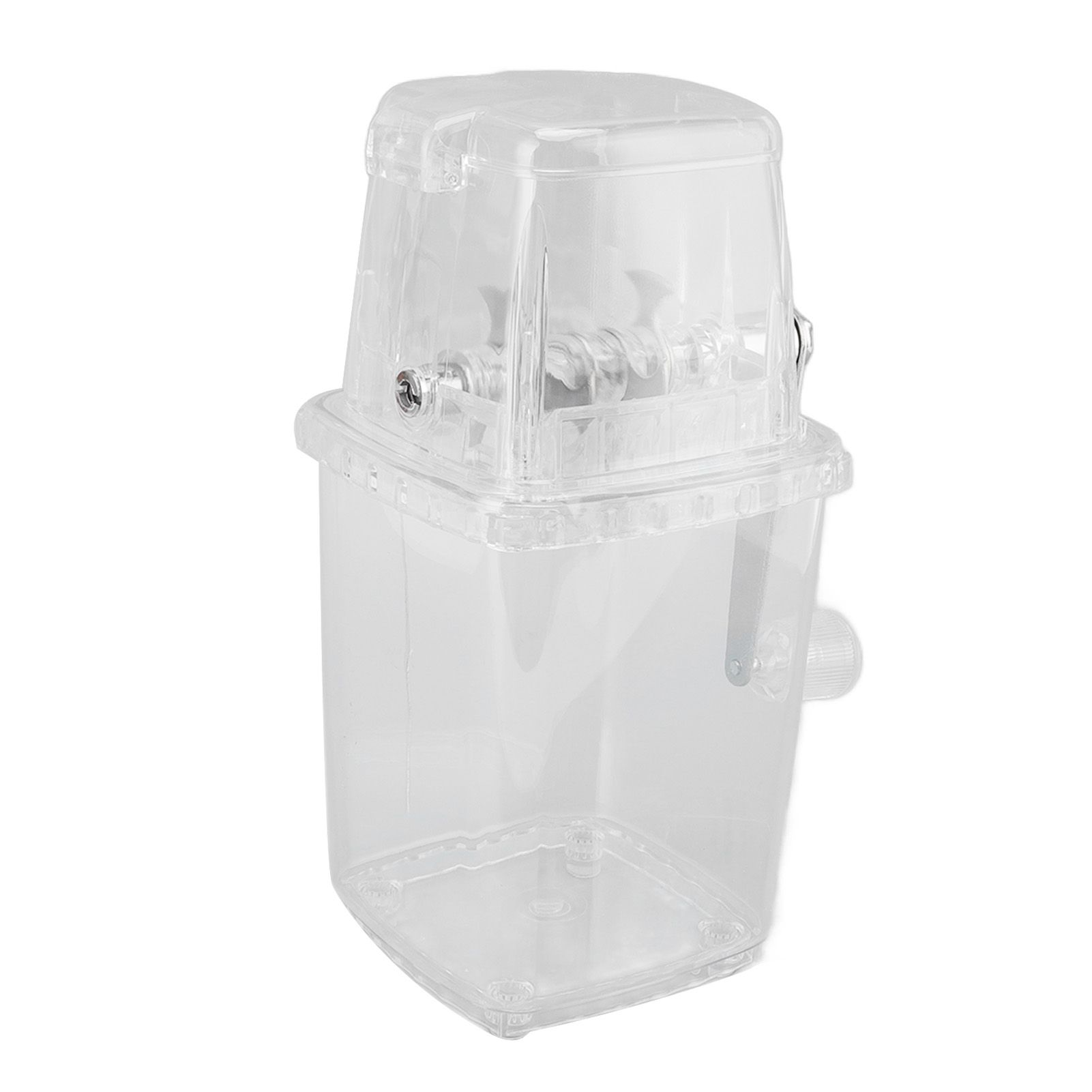Hand Cranked Ice Crusher Clear Rustproof Multifunctional Manual Ice Crusher view 4