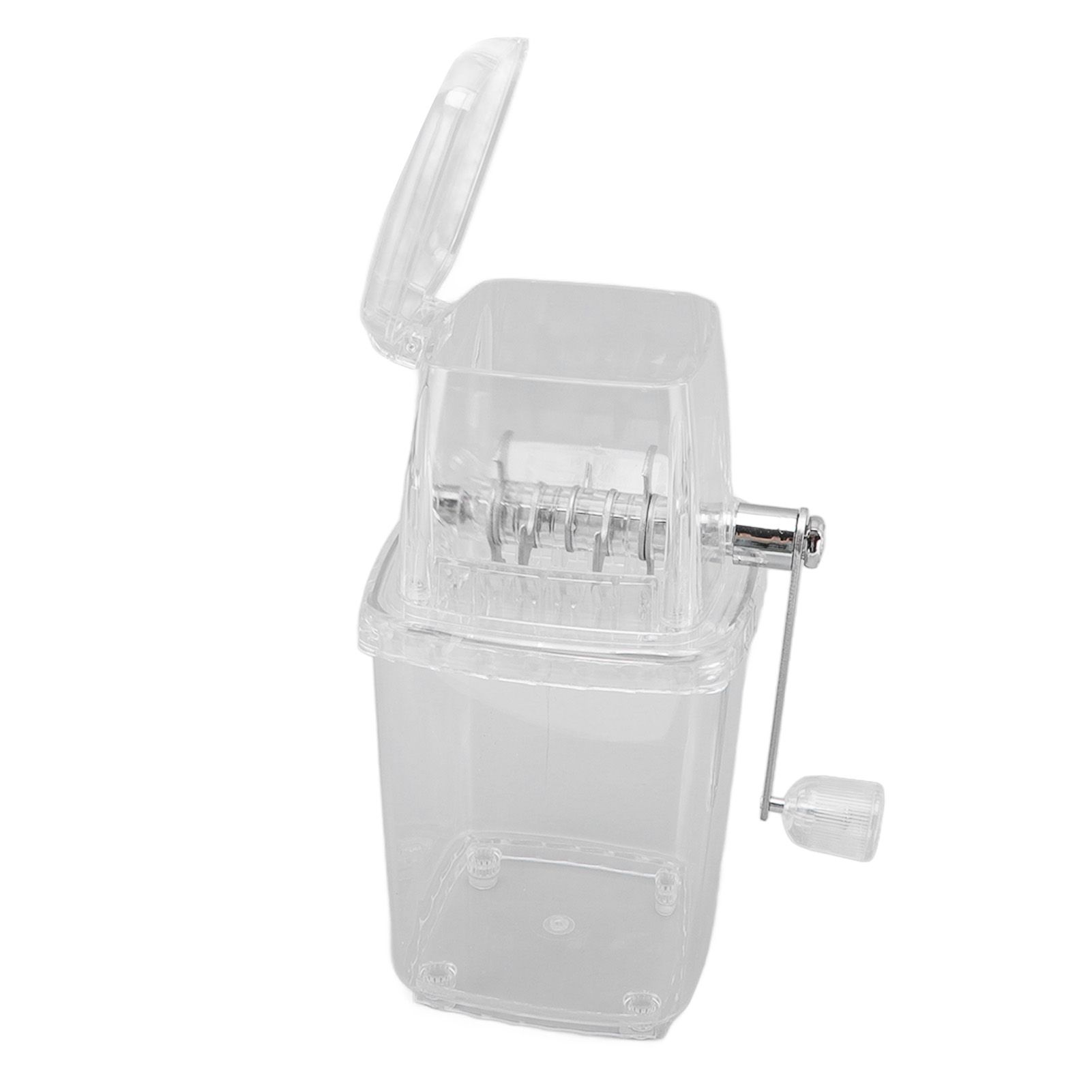 Hand Cranked Ice Crusher Clear Rustproof Multifunctional Manual Ice Crusher view 6