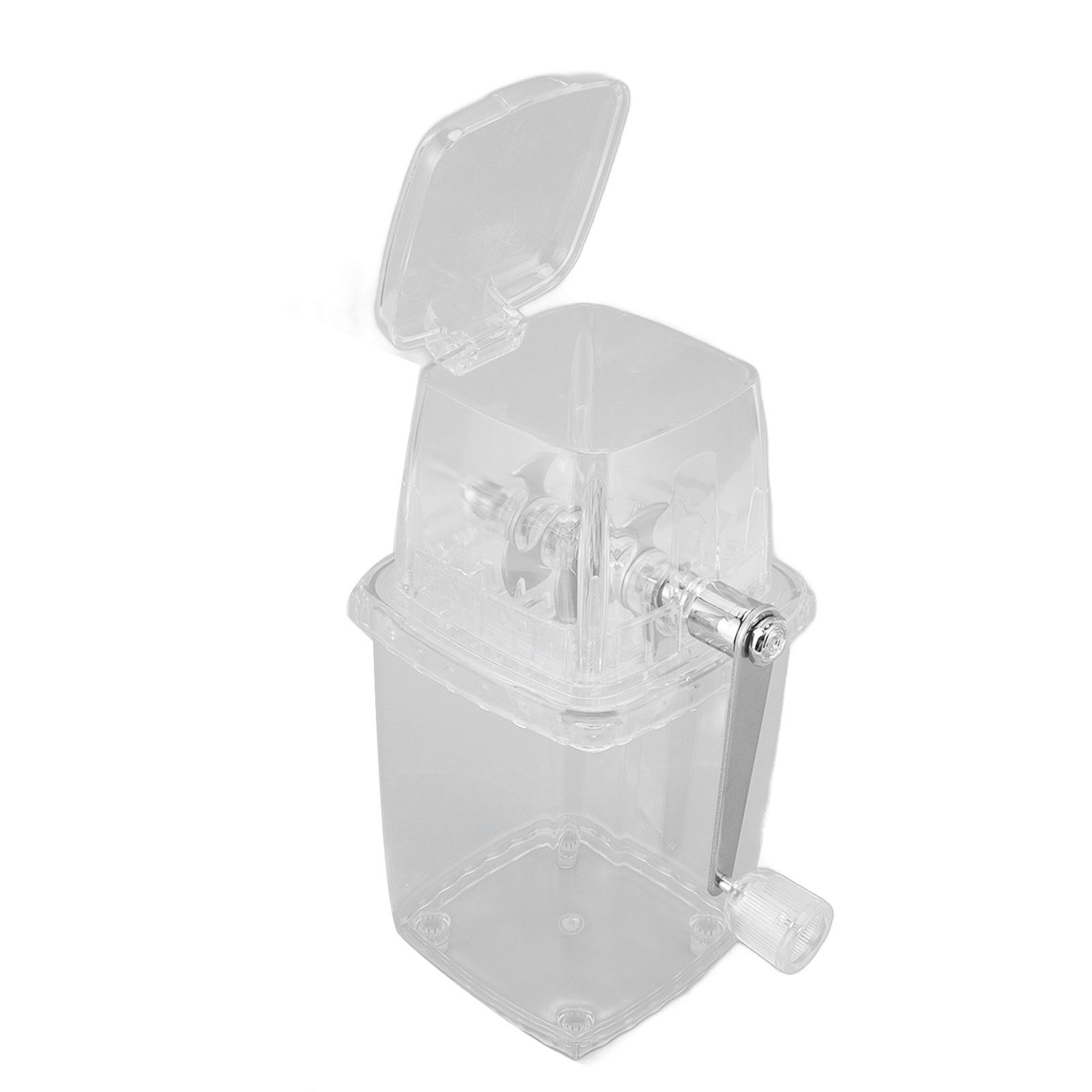 Hand Cranked Ice Crusher Clear Rustproof Multifunctional Manual Ice Crusher view 7