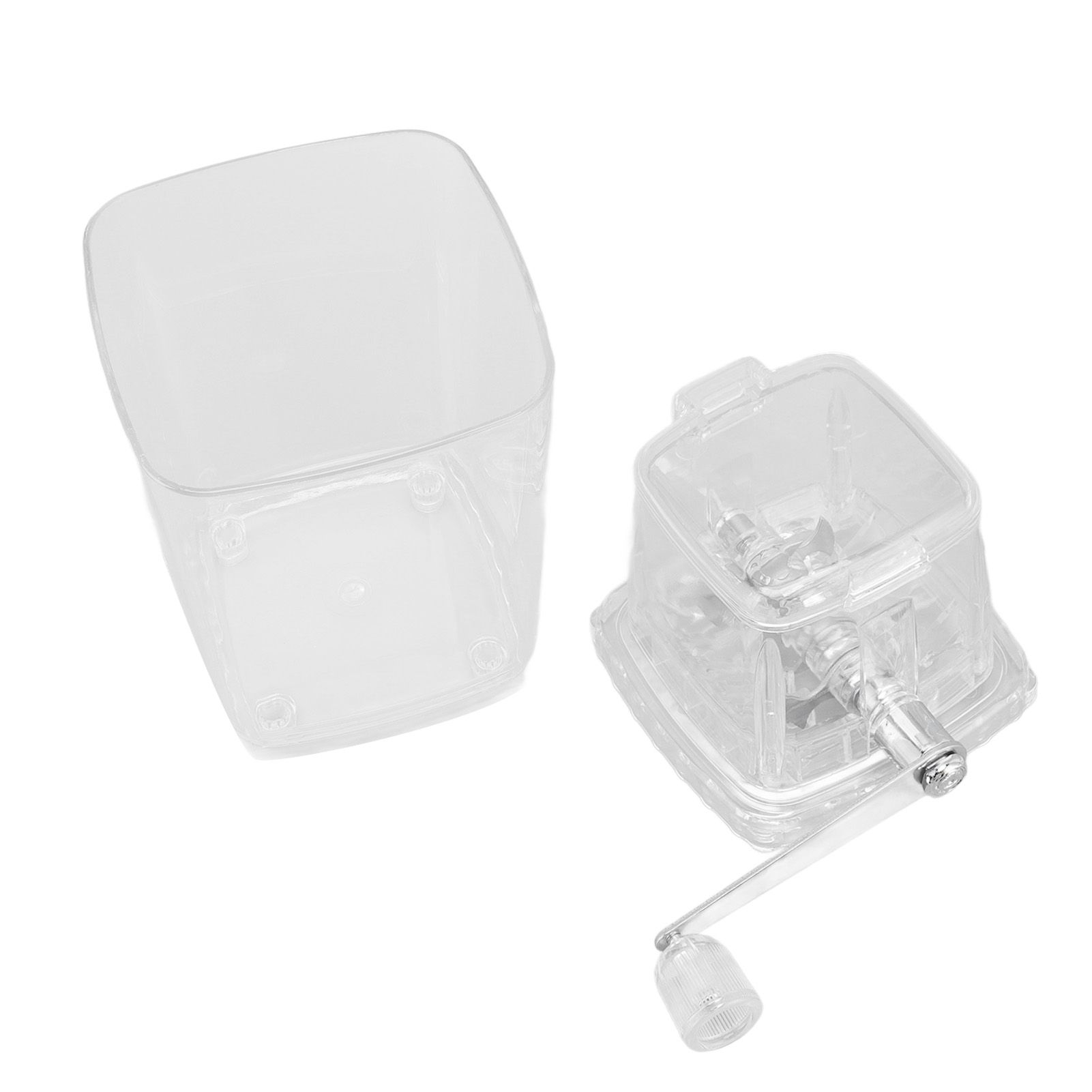 Hand Cranked Ice Crusher Clear Rustproof Multifunctional Manual Ice Crusher view 10