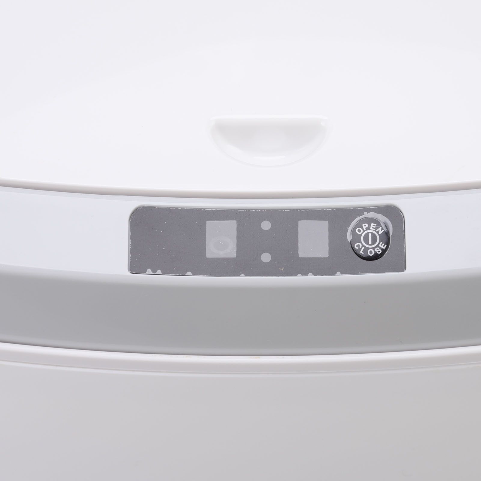 Smart Trash Can 16L Infrared Induction Button Control Manual Mute Household view 14