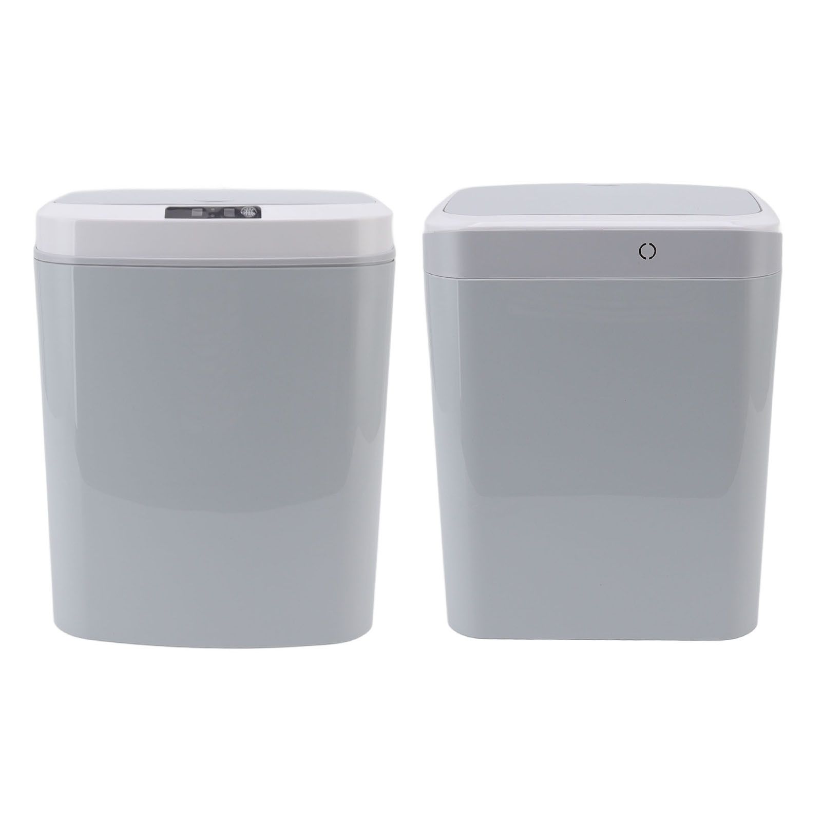 Smart Trash Can 16L Infrared Induction Button Control Manual Mute Household view 10